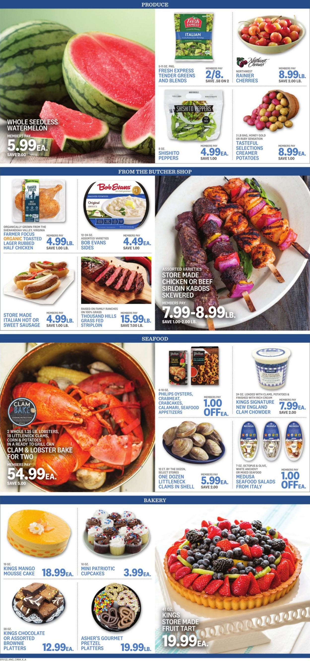 Kings Food Markets Weekly Ad Circular - valid 07/01-07/07/2022 (Page 4)