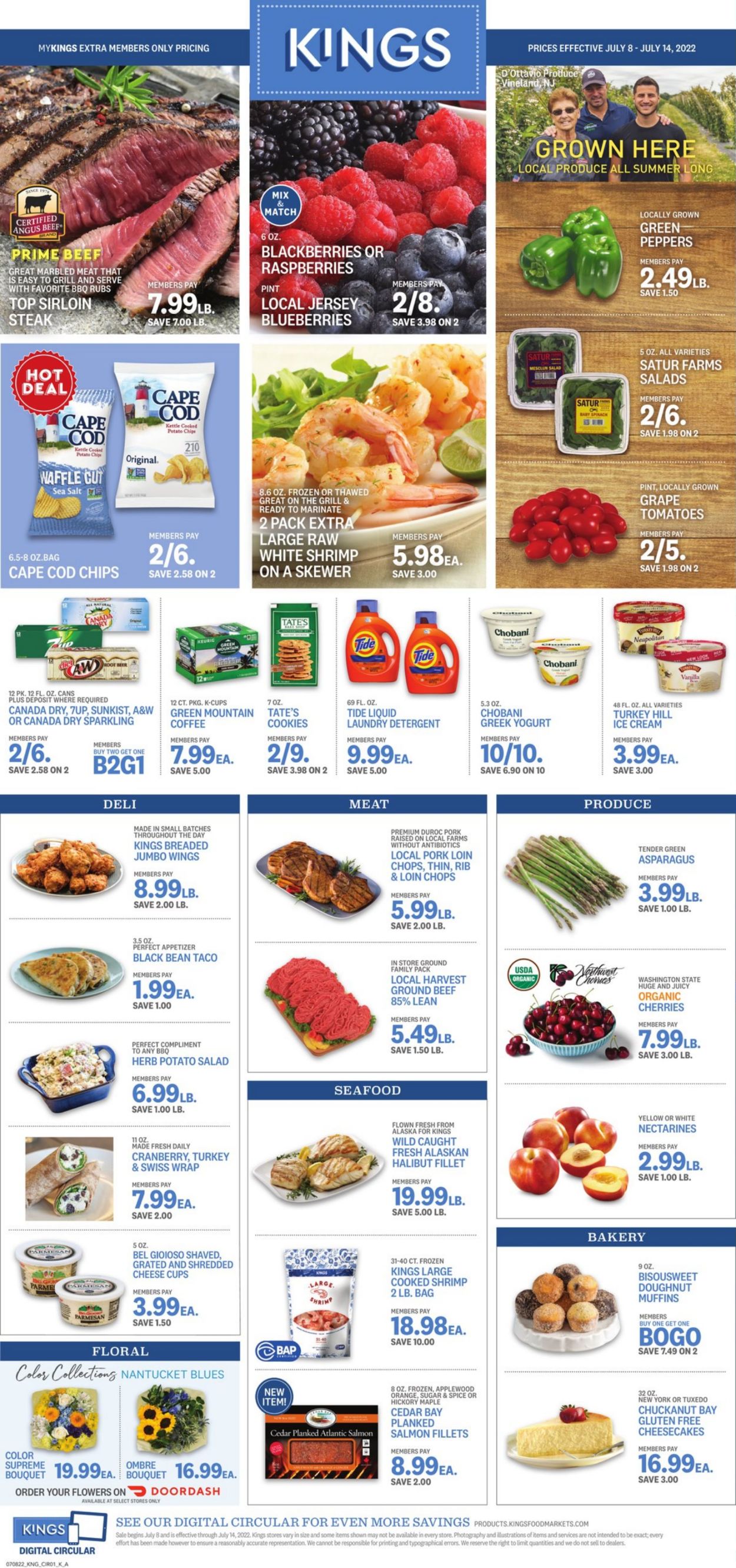 Kings Food Markets Weekly Ad Circular - valid 07/08-07/14/2022