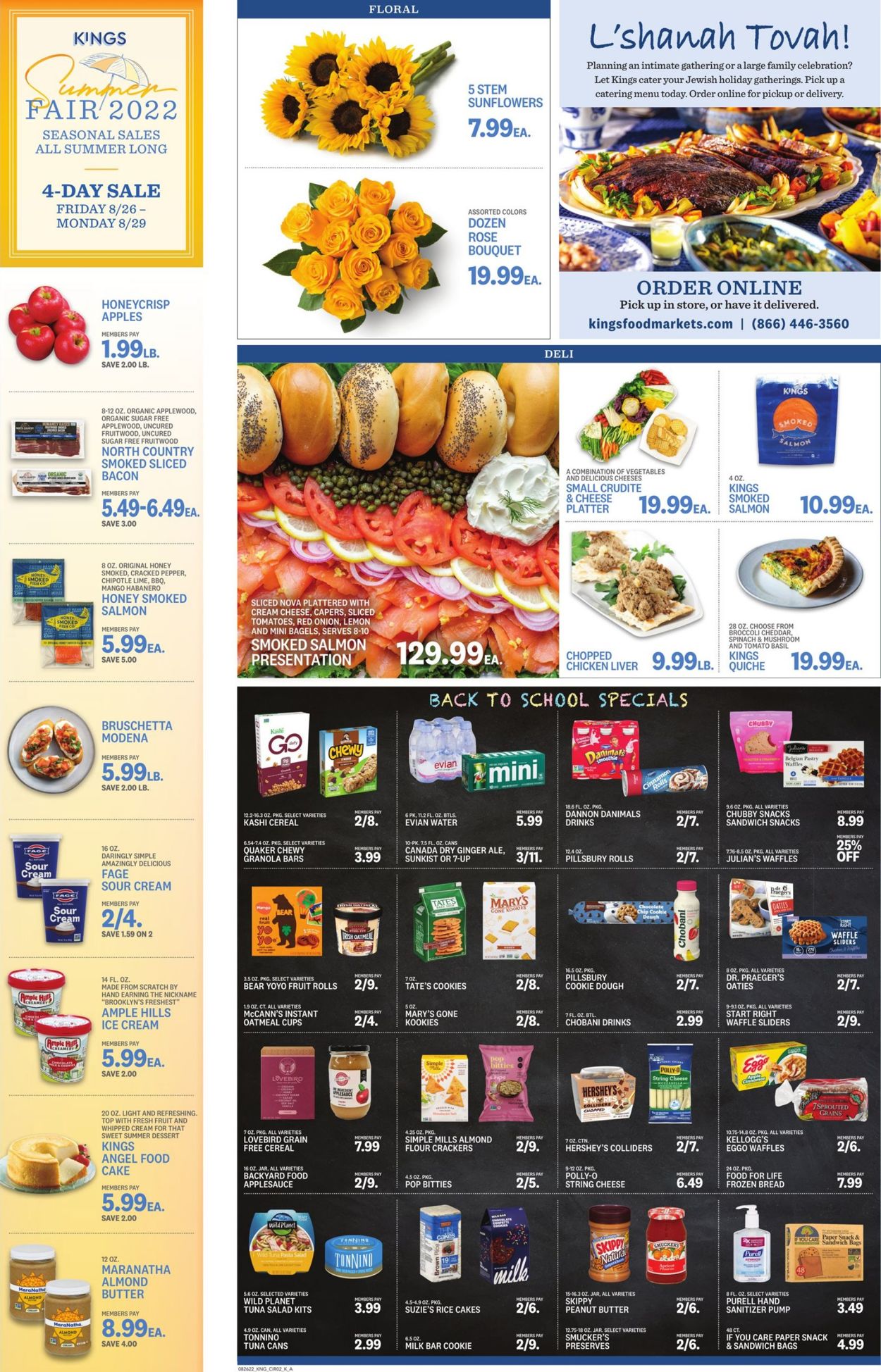 Kings Food Markets Weekly Ad Circular - valid 08/26-09/01/2022 (Page 2)