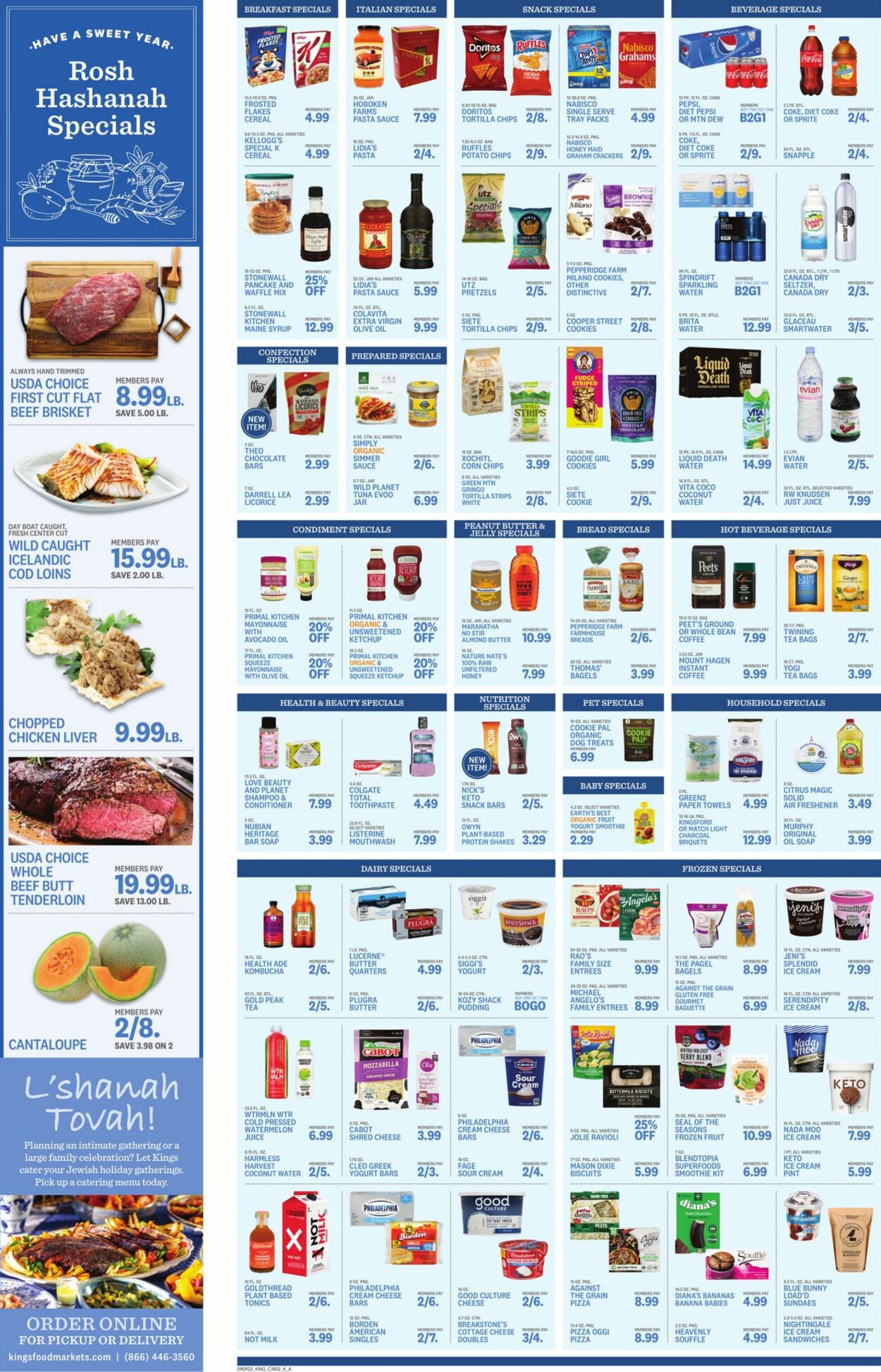 Kings Food Markets Weekly Ad Circular - valid 09/09-09/15/2022 (Page 2)