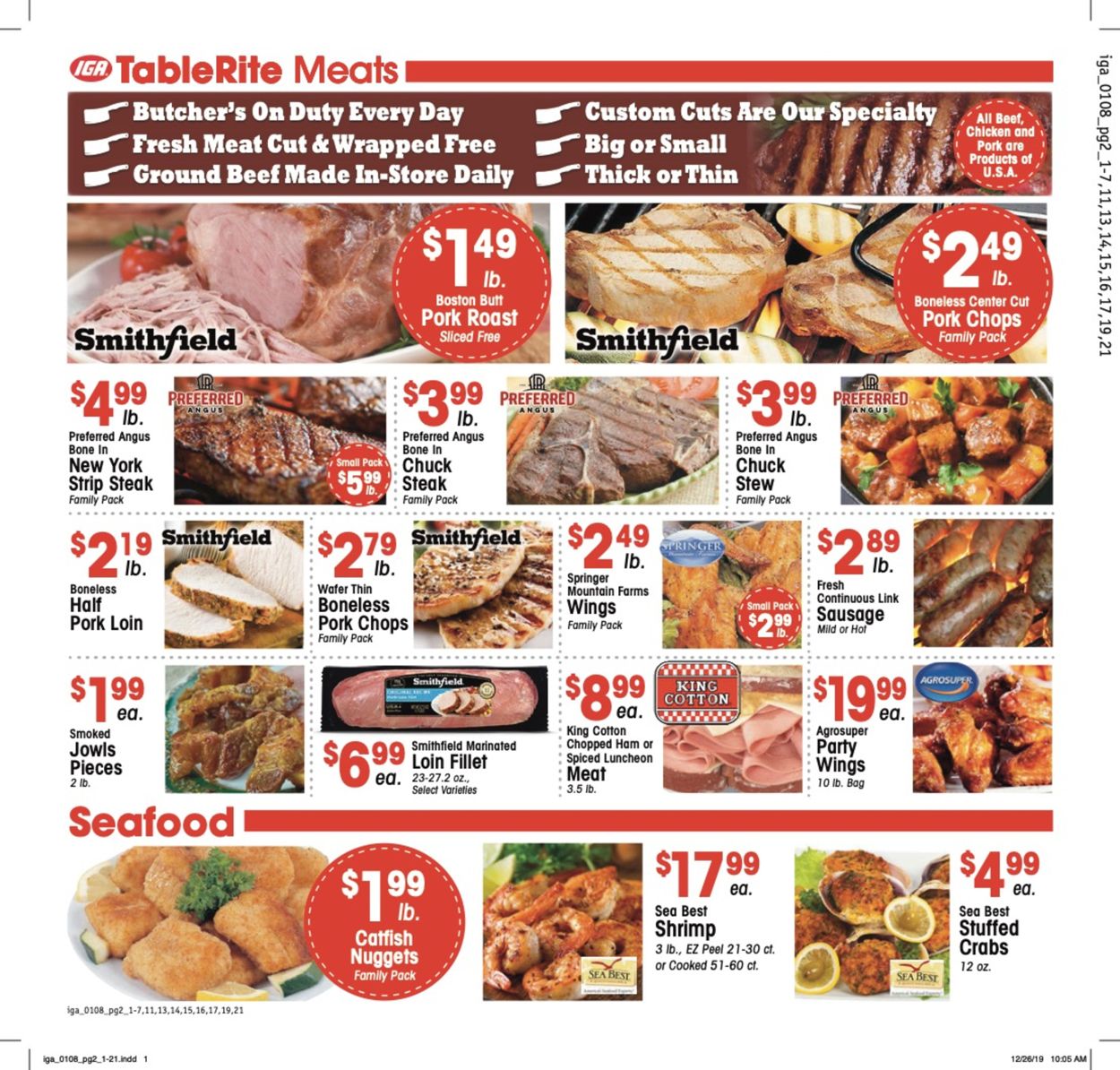KJ´s Market Weekly Ad Circular - valid 01/08-01/14/2020 (Page 2)