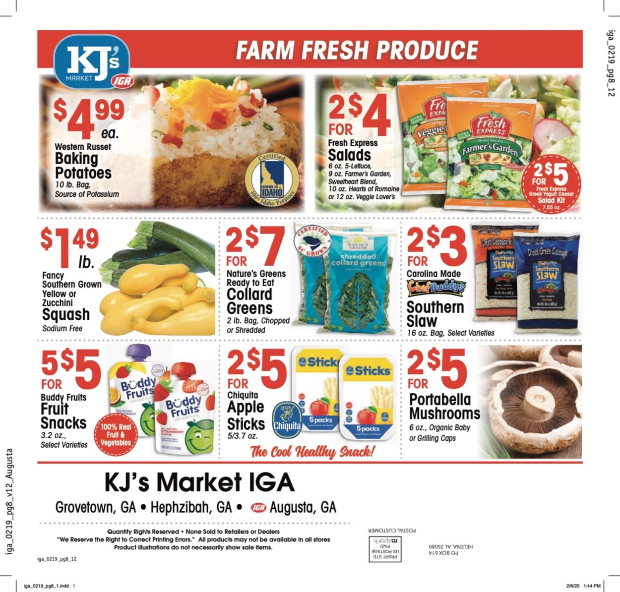 KJ´s Market Weekly Ad Circular - valid 02/19-02/25/2020 (Page 8)