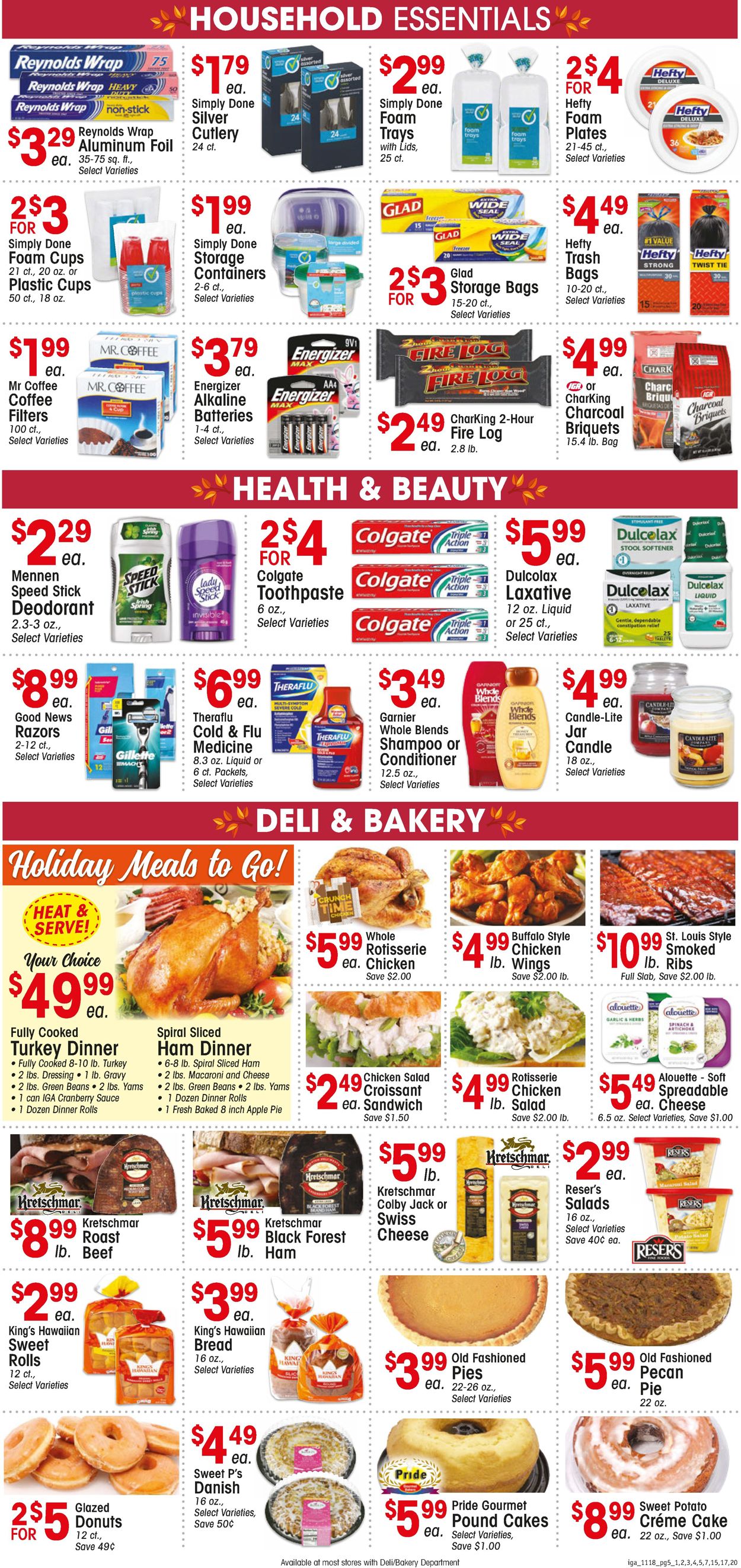 KJ´s Market Weekly Ad Circular - valid 11/18-12/01/2020 (Page 5)
