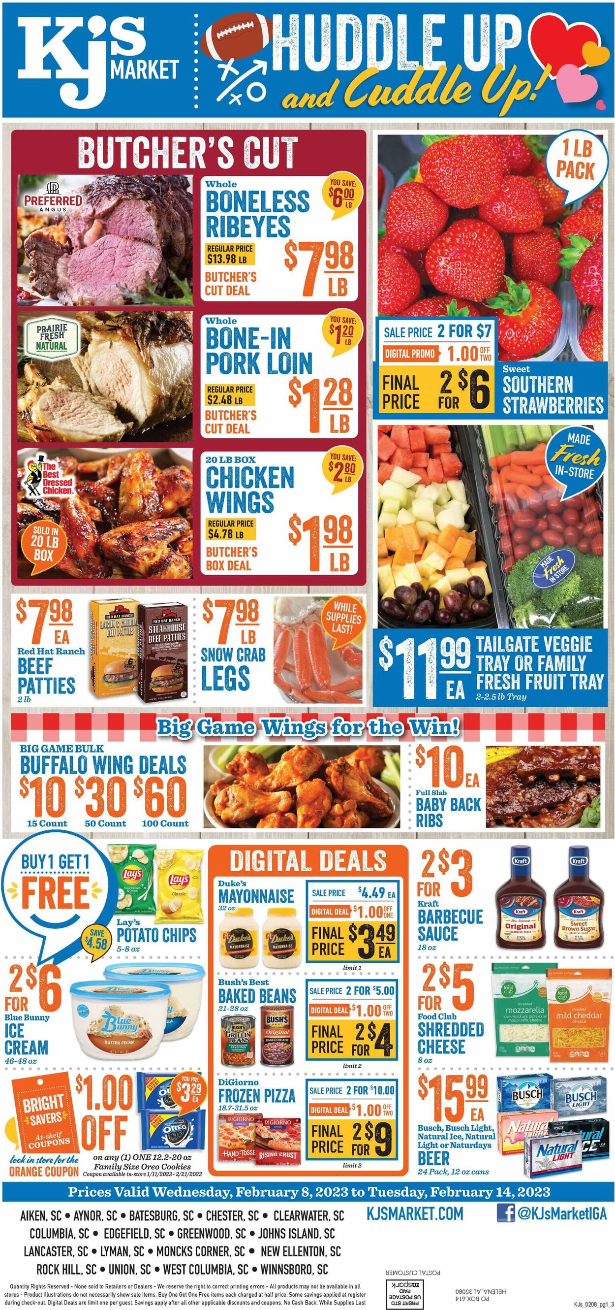 KJ´s Market Weekly Ad Circular - valid 02/08-02/14/2023