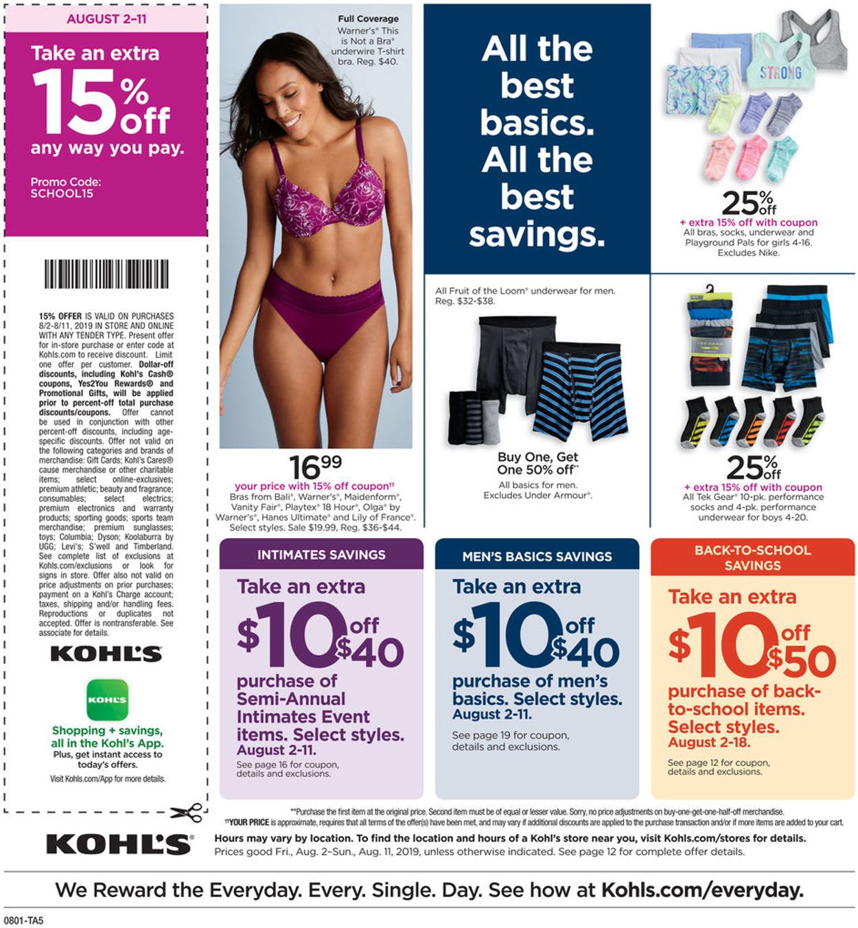 Kohl's Weekly Ad Circular - valid 08/02-08/11/2019 (Page 20)