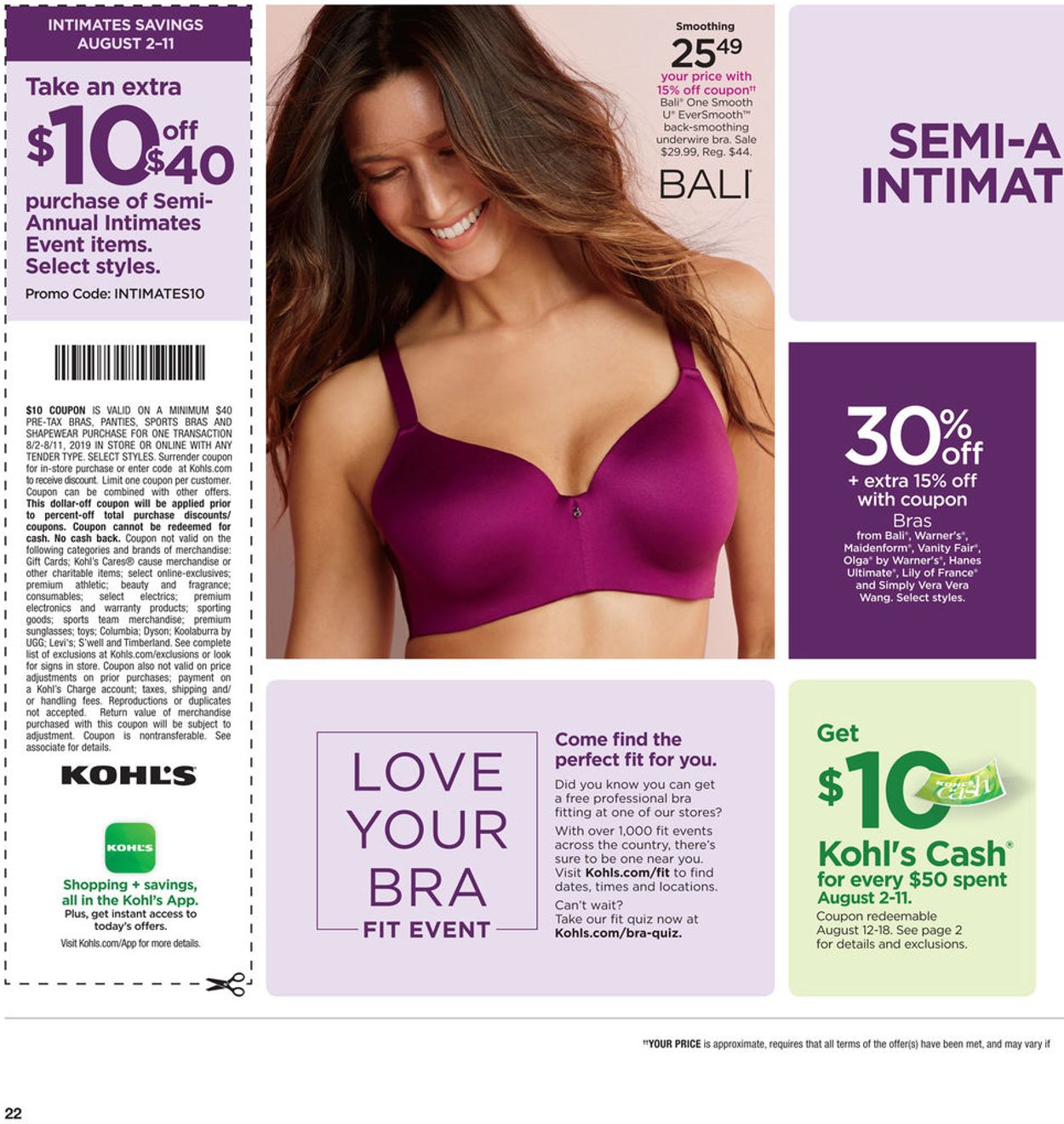 Kohl's Weekly Ad Circular - valid 08/04-08/11/2019 (Page 22)