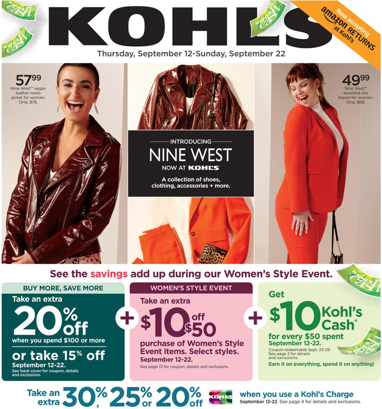Kohl's Weekly Ad Circular - valid 09/12-09/22/2019