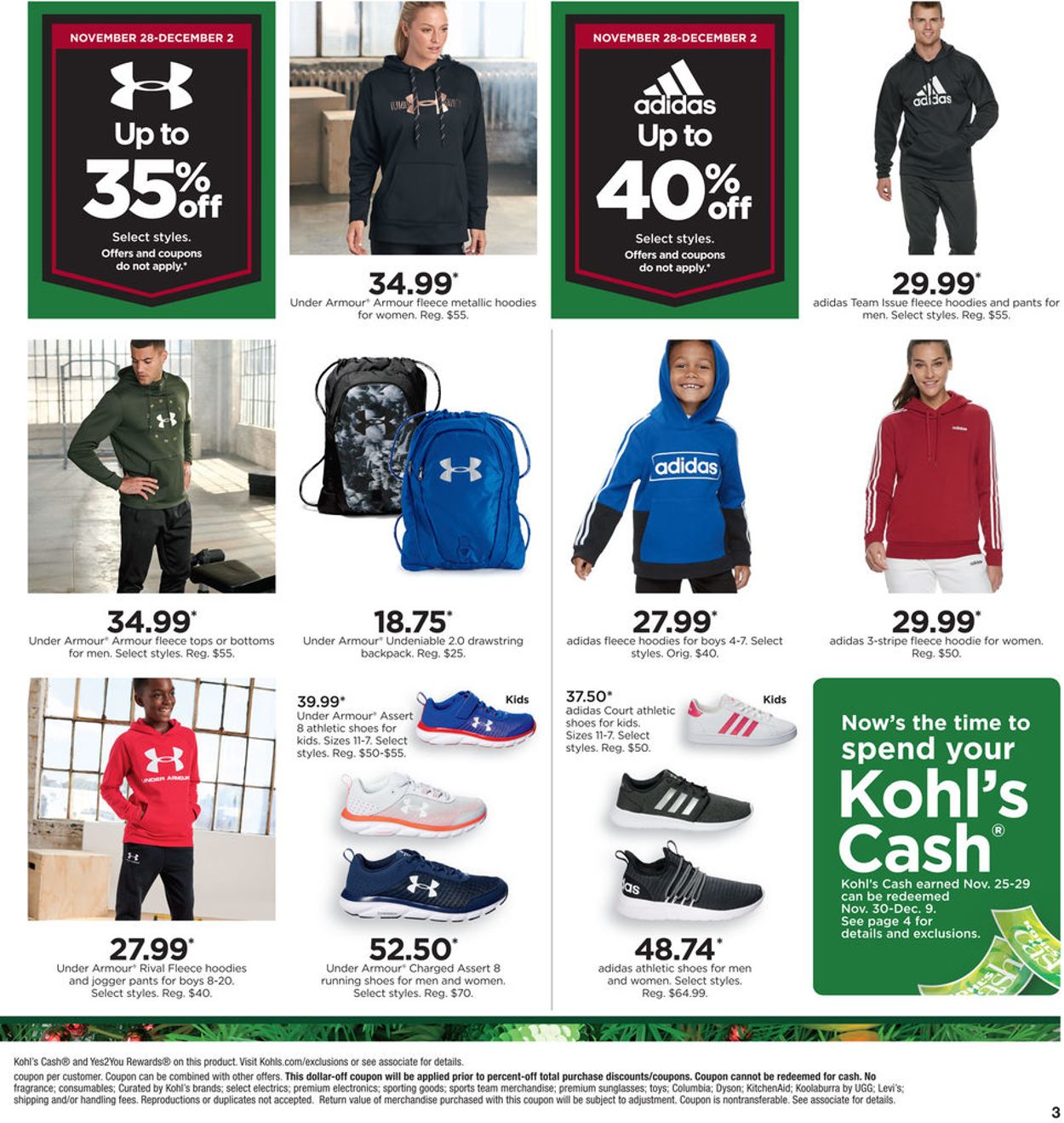 Kohl's - Cyber Days 2019 Weekly Ad Circular - valid 11/30-12/04/2019 (Page 3)