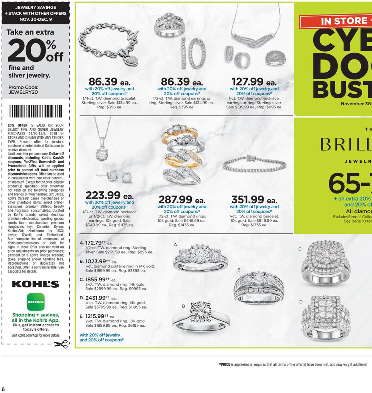 Kohl's - Cyber Days 2019 Weekly Ad Circular - valid 11/30-12/04/2019 (Page 6)