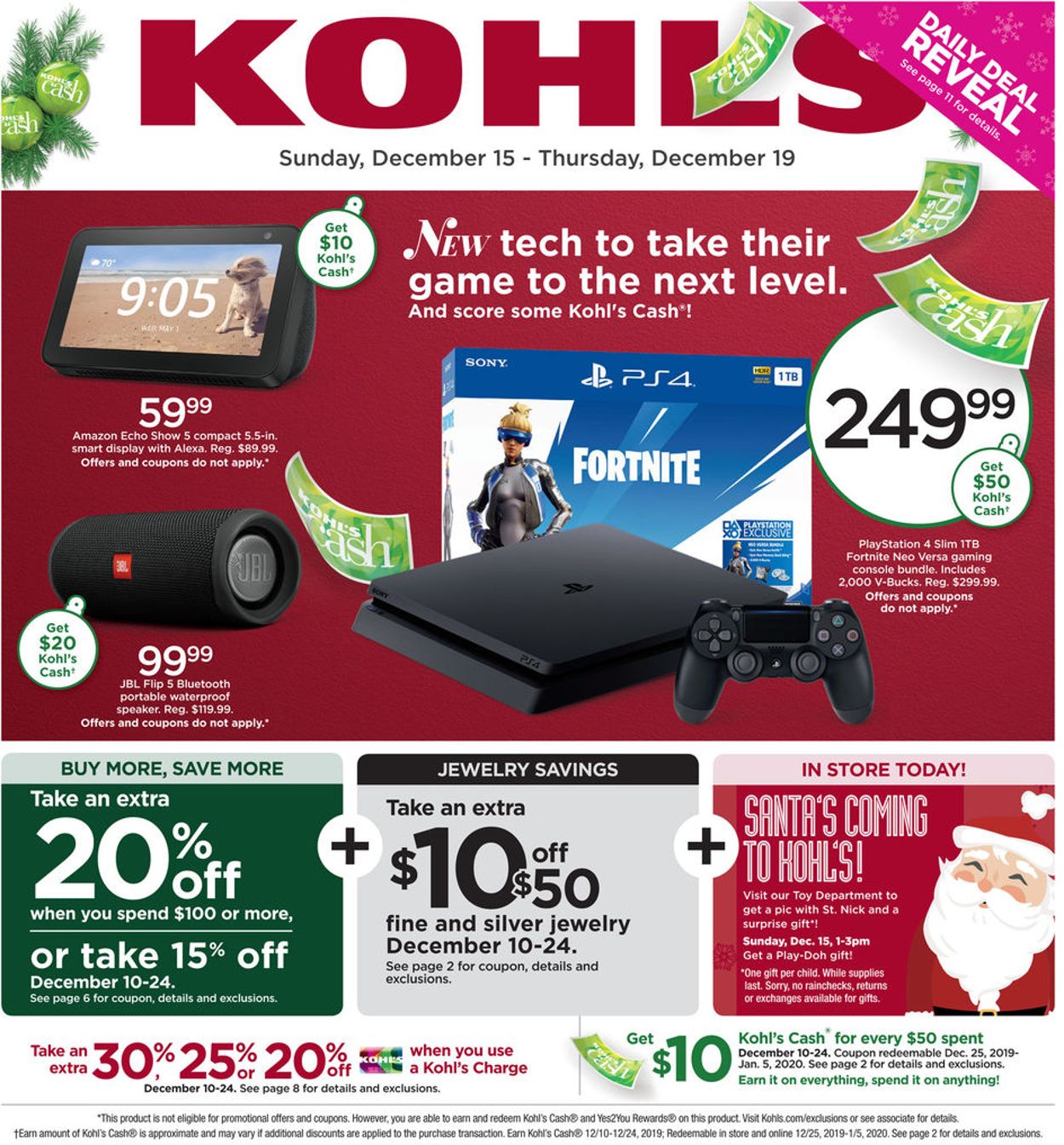Kohl's - Holiday Ad 2019 Weekly Ad Circular - valid 12/15-12/19/2019
