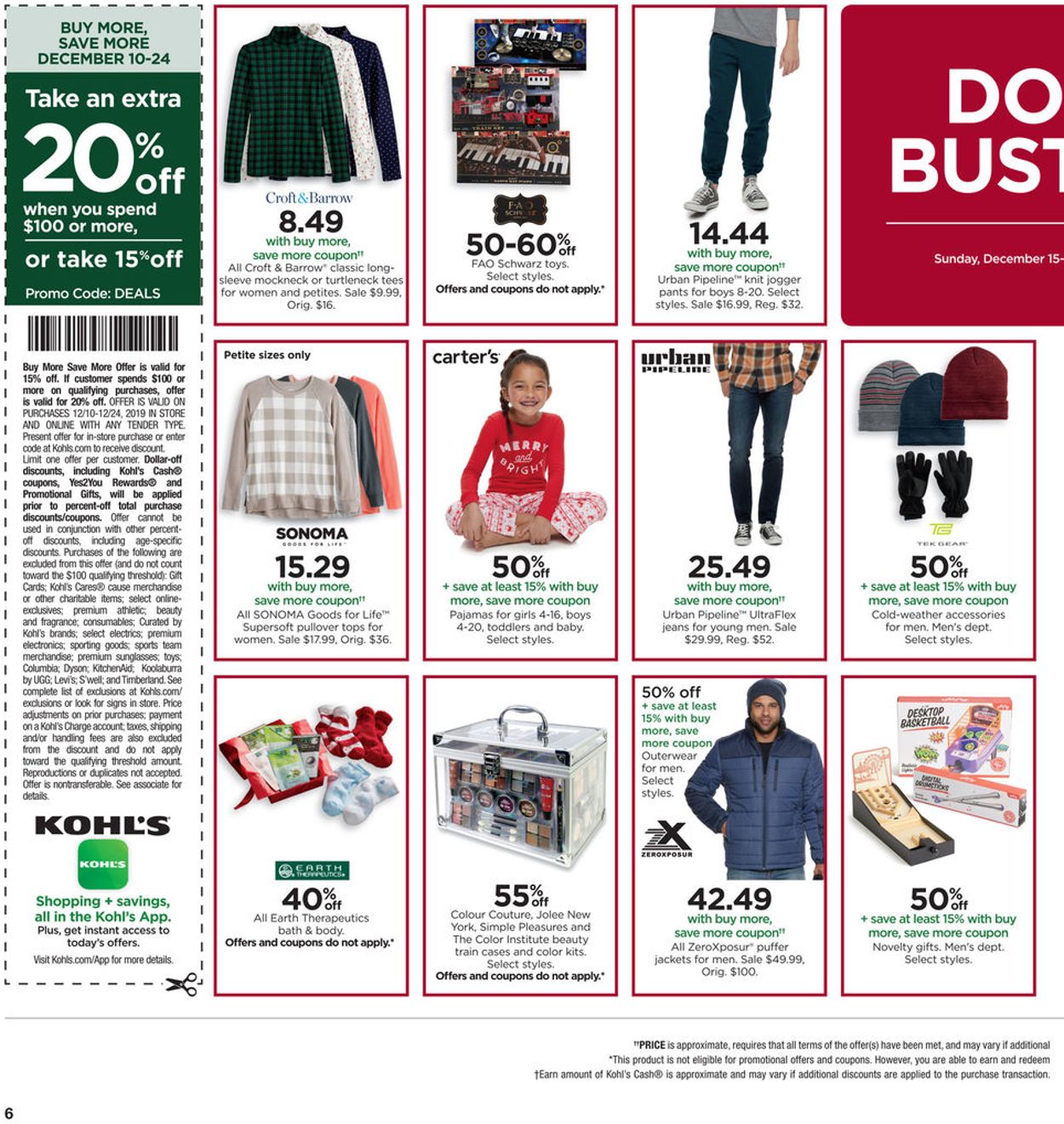 Kohl's - Holiday Ad 2019 Weekly Ad Circular - valid 12/15-12/19/2019 (Page 6)