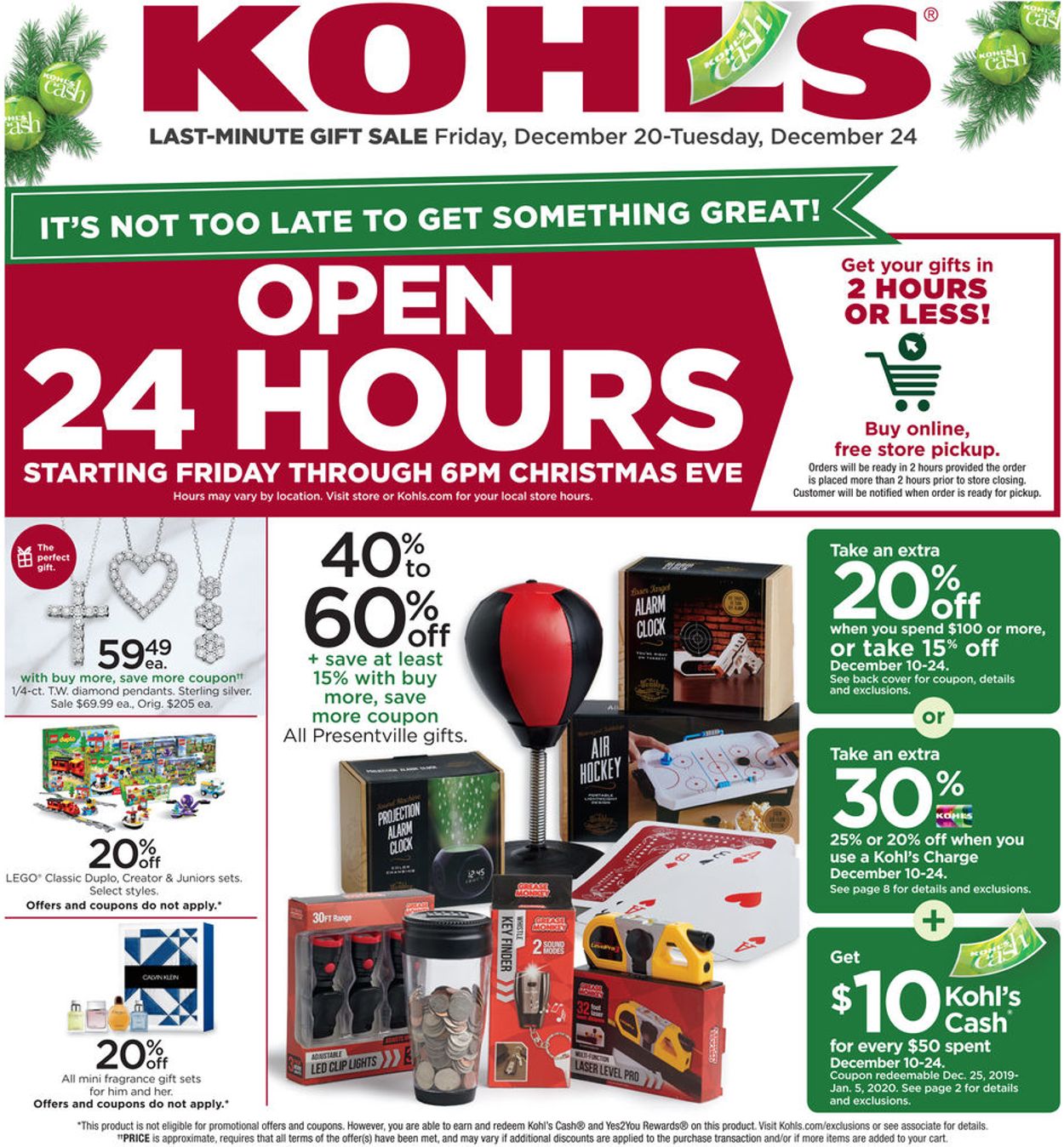 Kohl's - Christmas Ad 2019 Weekly Ad Circular - valid 12/20-12/24/2019