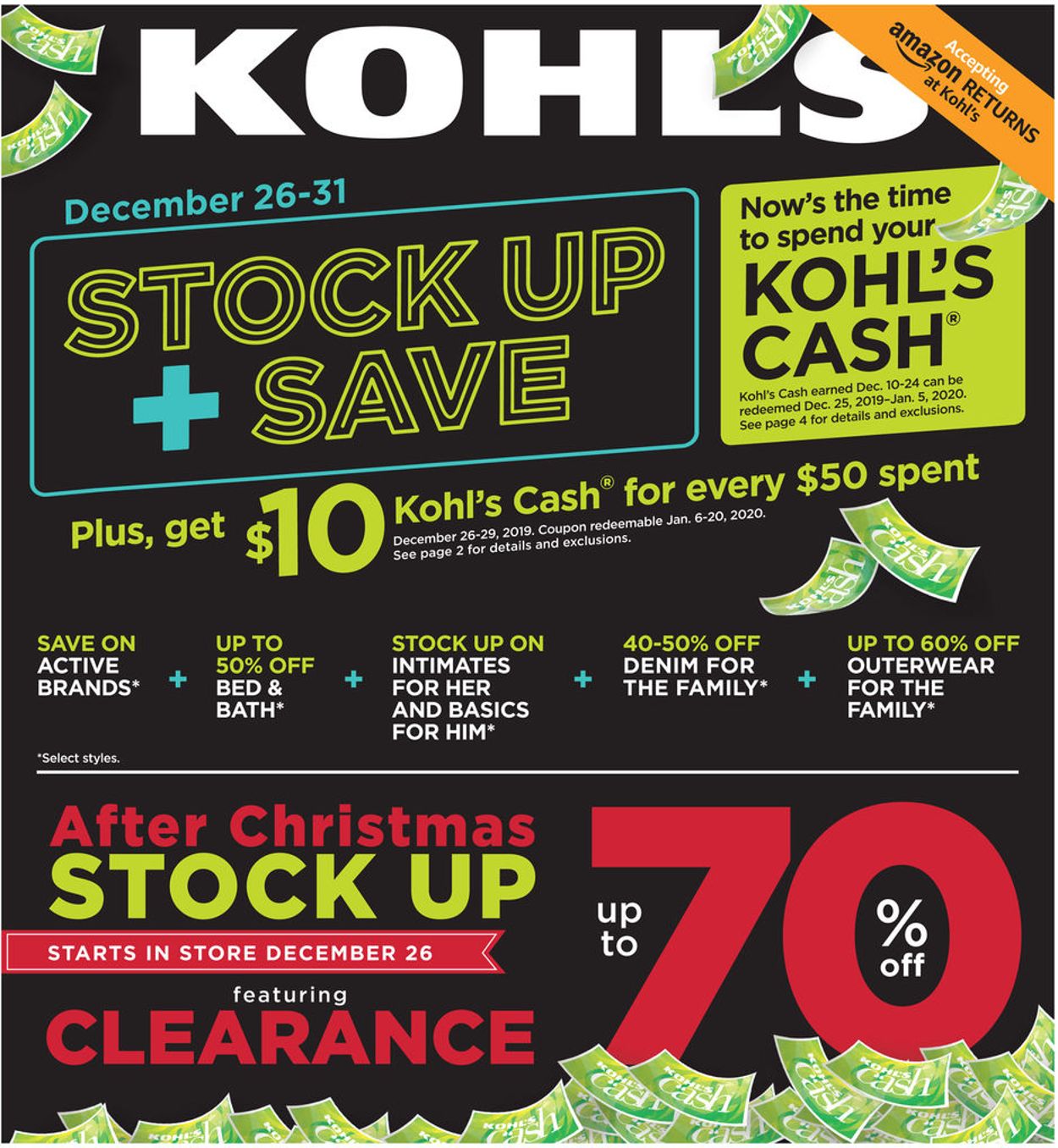 Kohl's Weekly Ad Circular - valid 12/26-12/31/2019