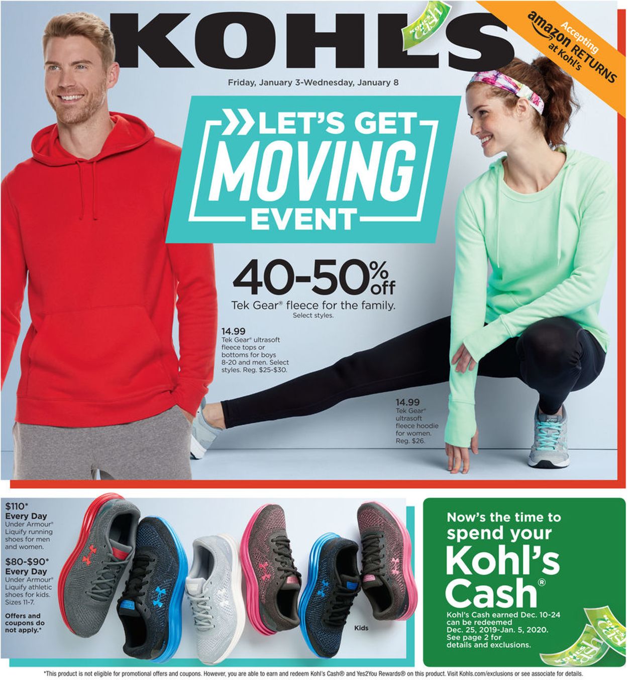 Kohl's Weekly Ad Circular - valid 01/03-01/08/2020