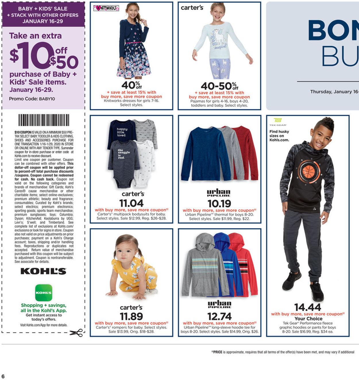 Kohl's Weekly Ad Circular - valid 01/16-01/26/2020 (Page 6)