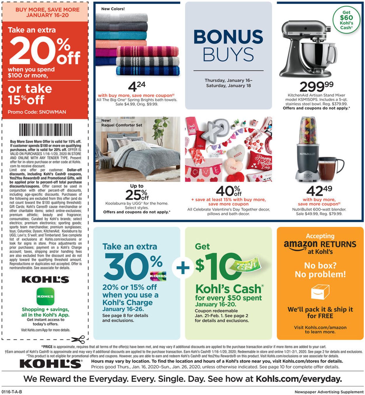 Kohl's Weekly Ad Circular - valid 01/16-01/26/2020 (Page 12)