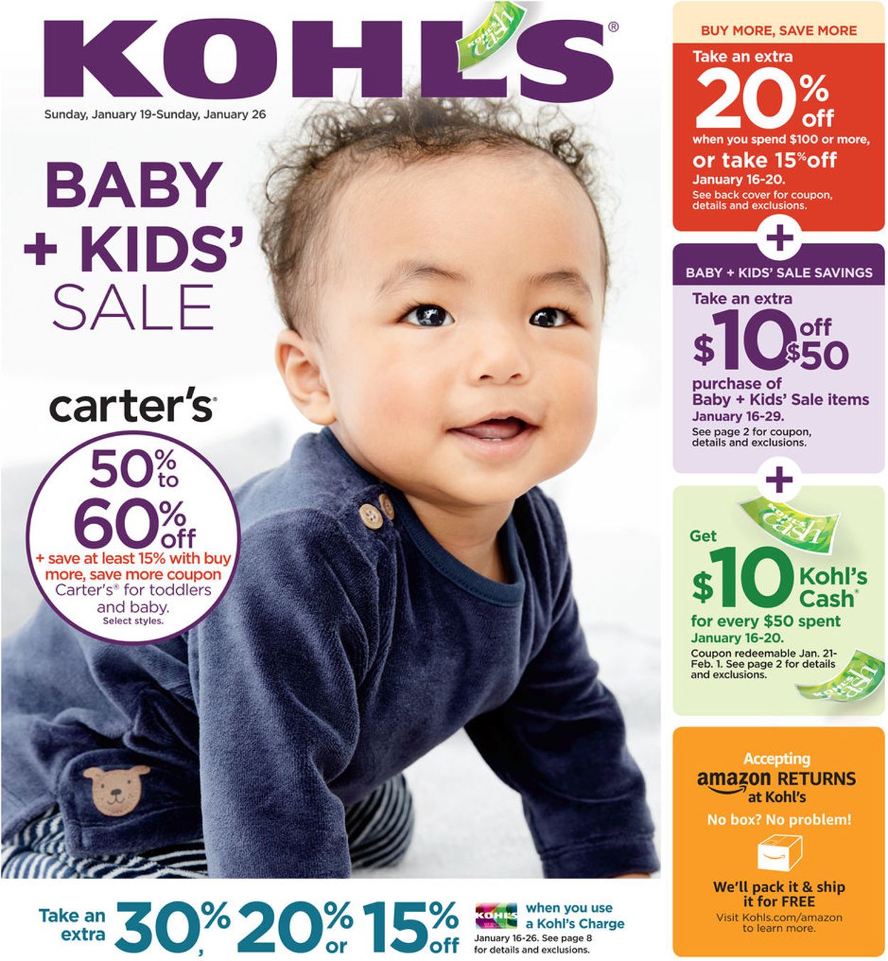 Kohl's Weekly Ad Circular - valid 01/19-01/26/2020