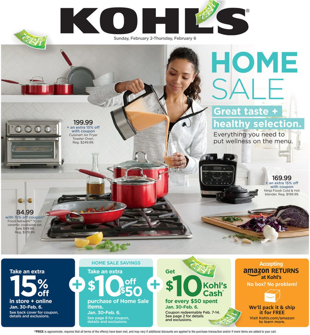 Kohl's Weekly Ad Circular - valid 02/02-02/06/2020
