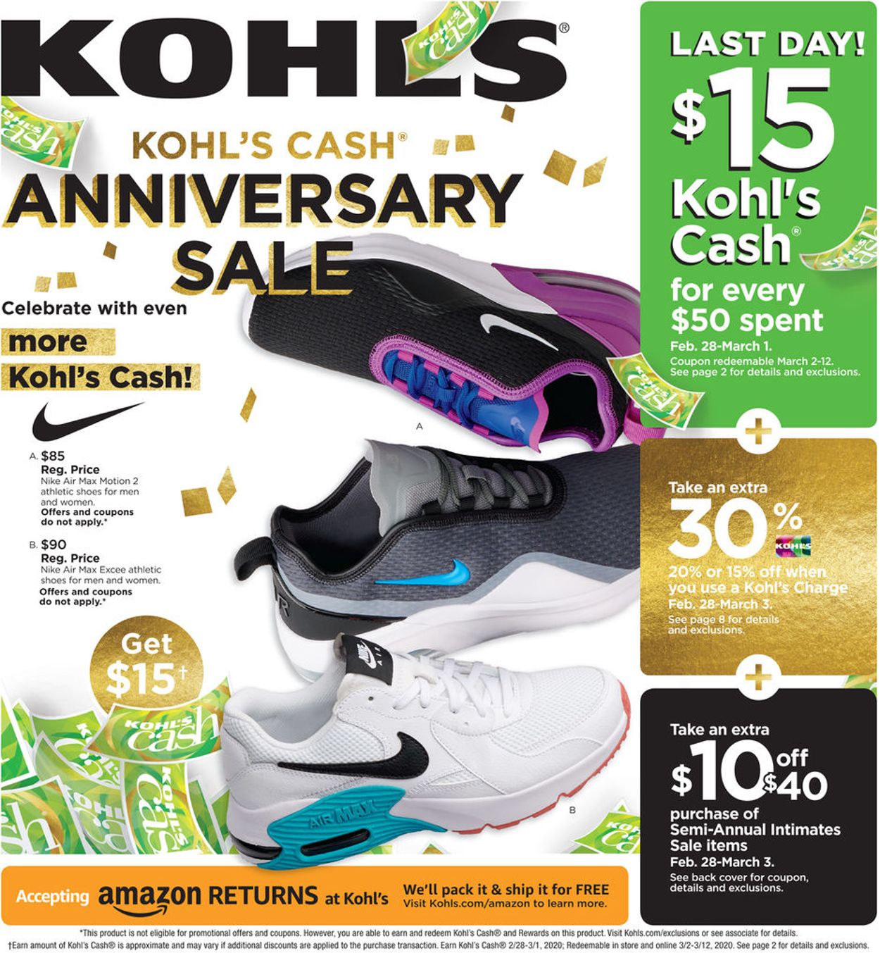 Kohl's Weekly Ad Circular - valid 02/28-03/03/2020
