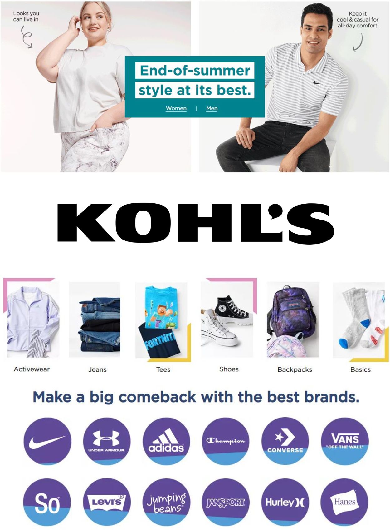 Kohl's Weekly Ad Circular - valid 08/13-08/19/2021