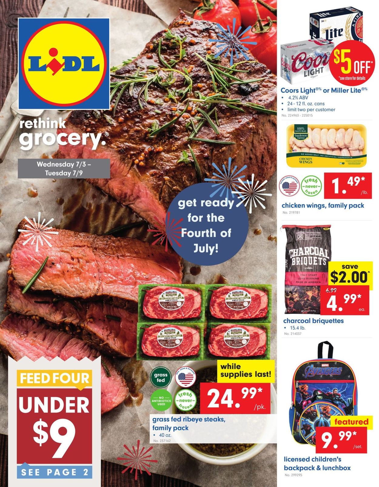 Lidl Weekly Ad Circular - valid 07/03-07/09/2019