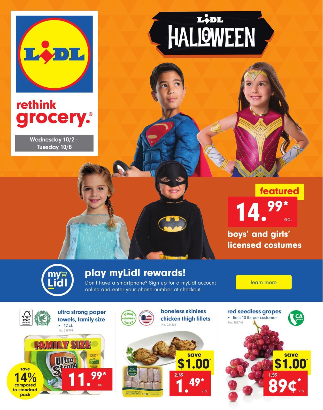 Lidl Weekly Ad Circular - valid 10/02-10/08/2019