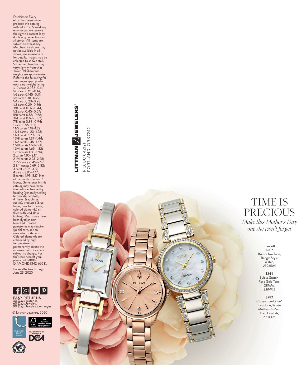 Littman Jewelers Weekly Ad Circular - valid 04/08-05/31/2020 (Page 16)