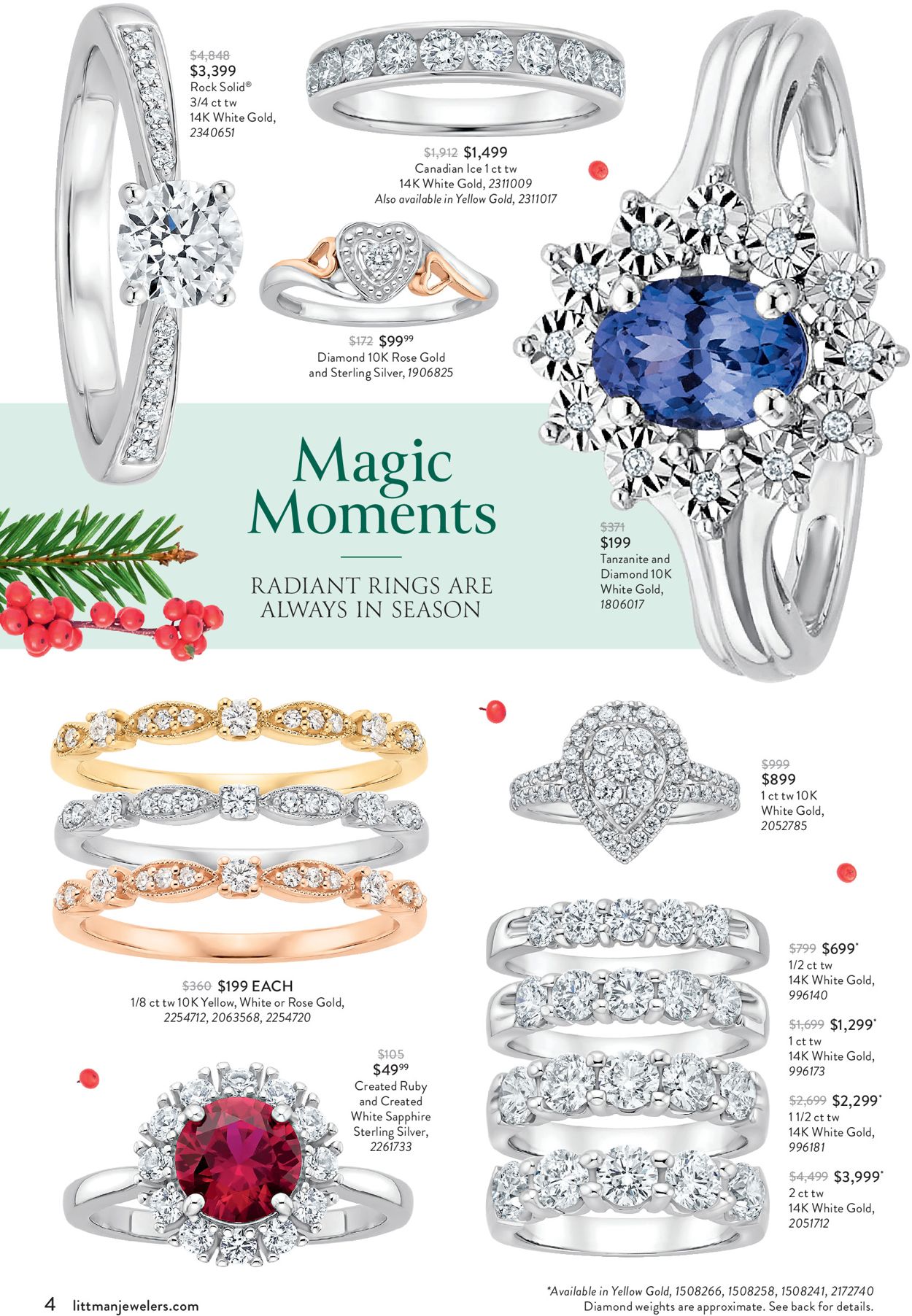 Littman Jewelers Holiday Catalog 2020 Weekly Ad Circular - valid 12/18-01/05/2021 (Page 6)
