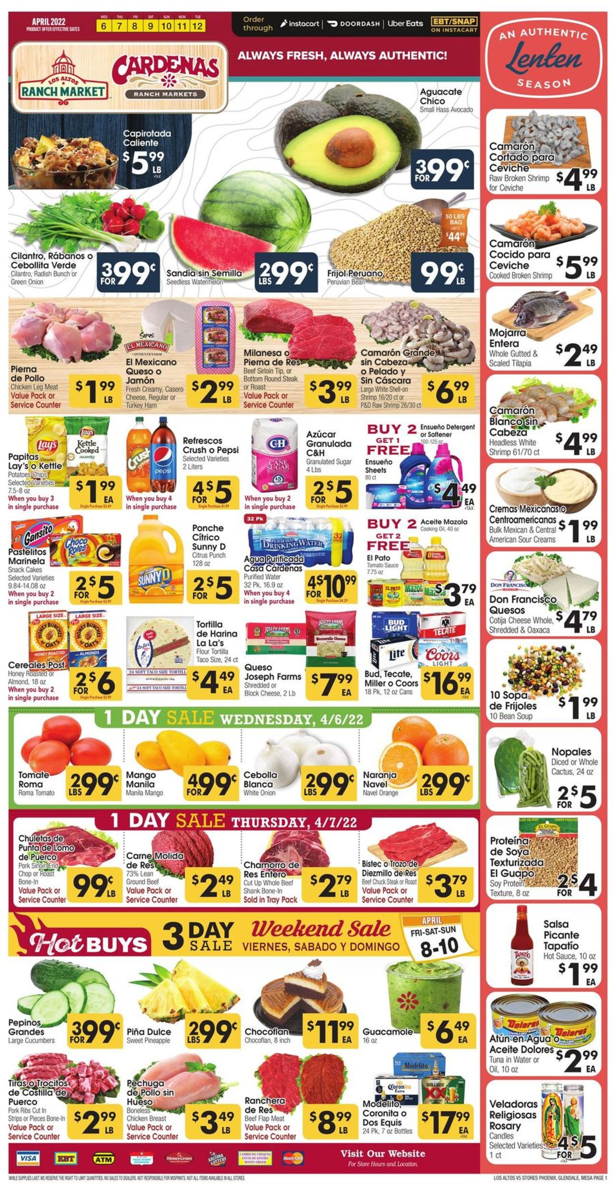 Los Altos Ranch Market Weekly Ad Circular - valid 04/06-04/12/2022
