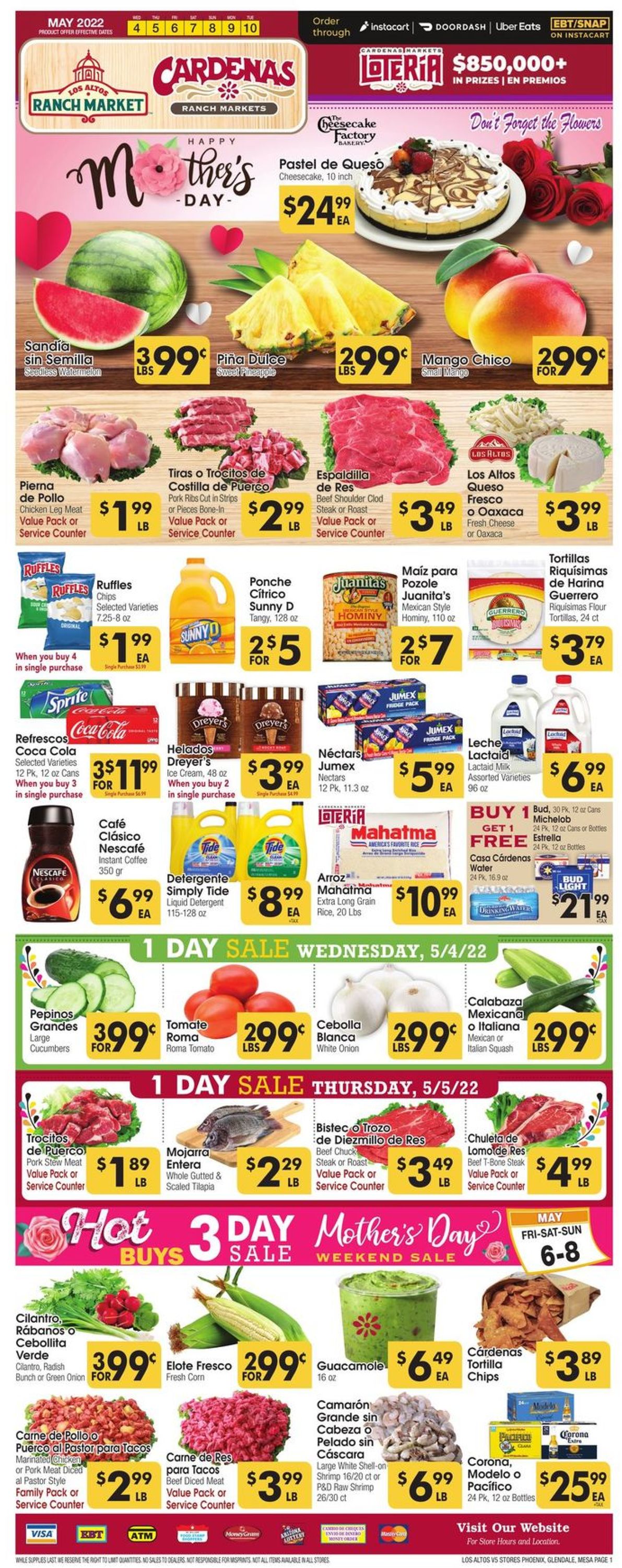 Los Altos Ranch Market Weekly Ad Circular - valid 05/04-05/10/2022
