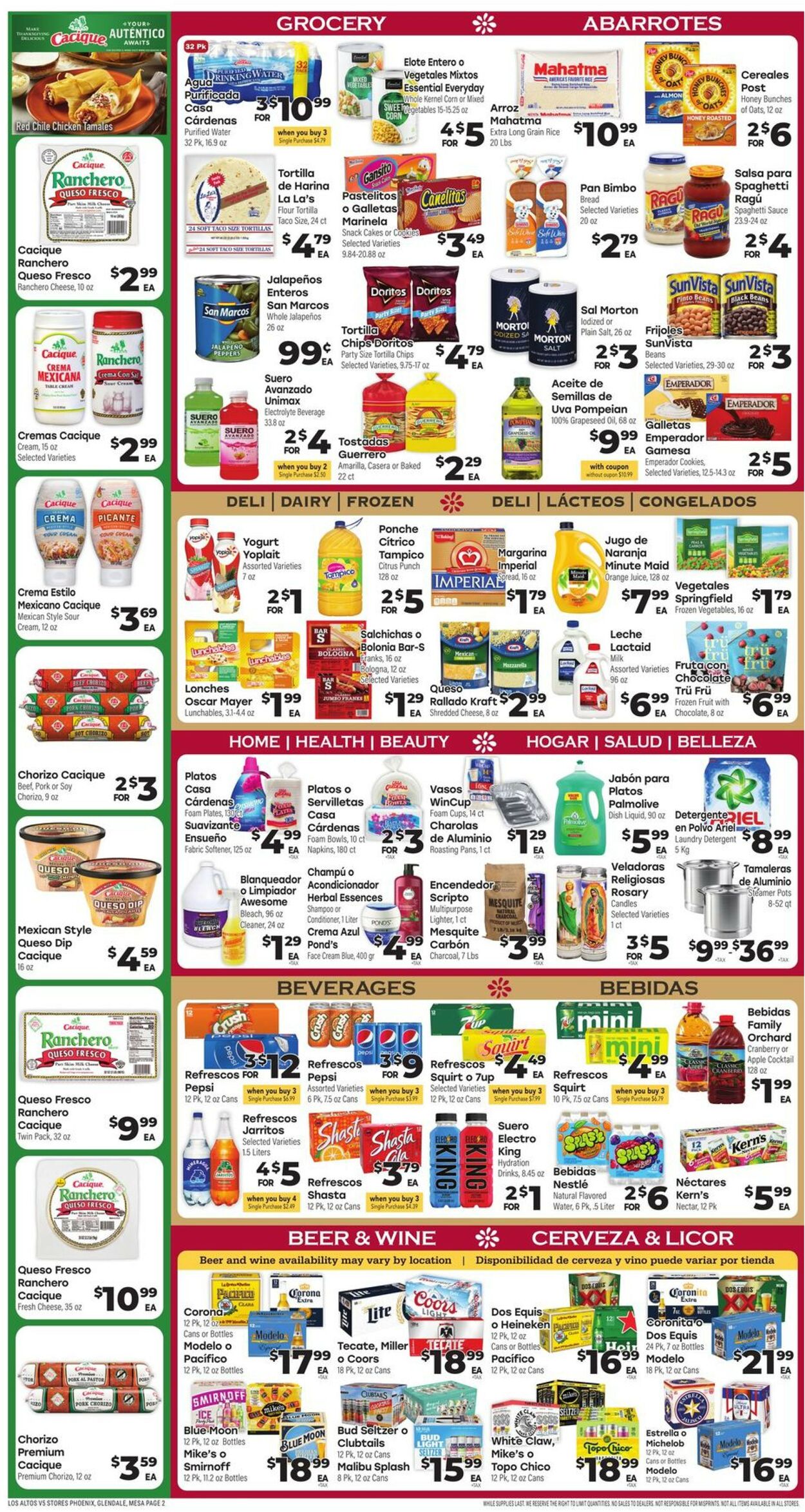 Los Altos Ranch Market Weekly Ad Circular - valid 11/16-11/22/2022 (Page 2)