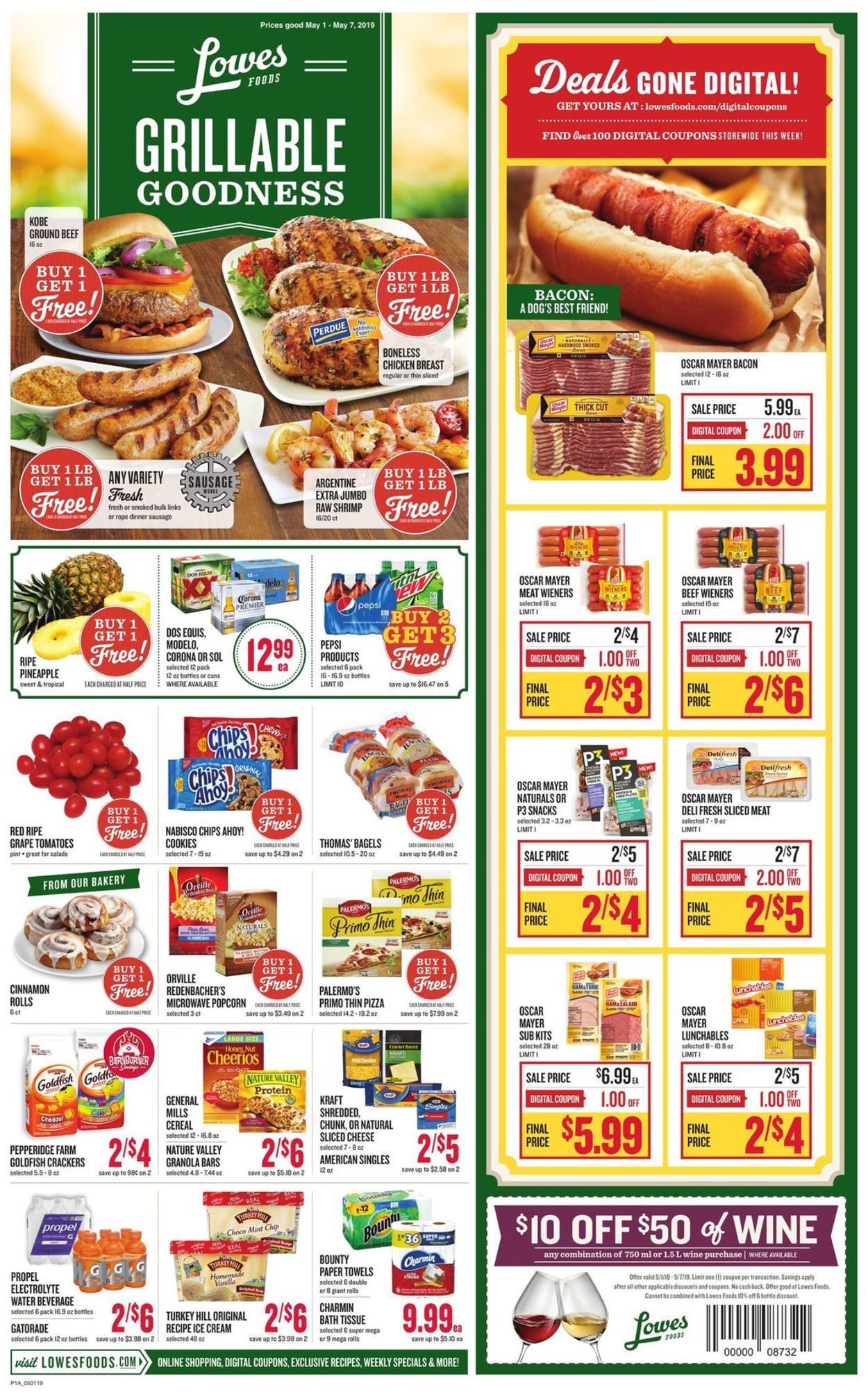 Lowes Foods Weekly Ad Circular - valid 05/01-05/07/2019 (Page 2)