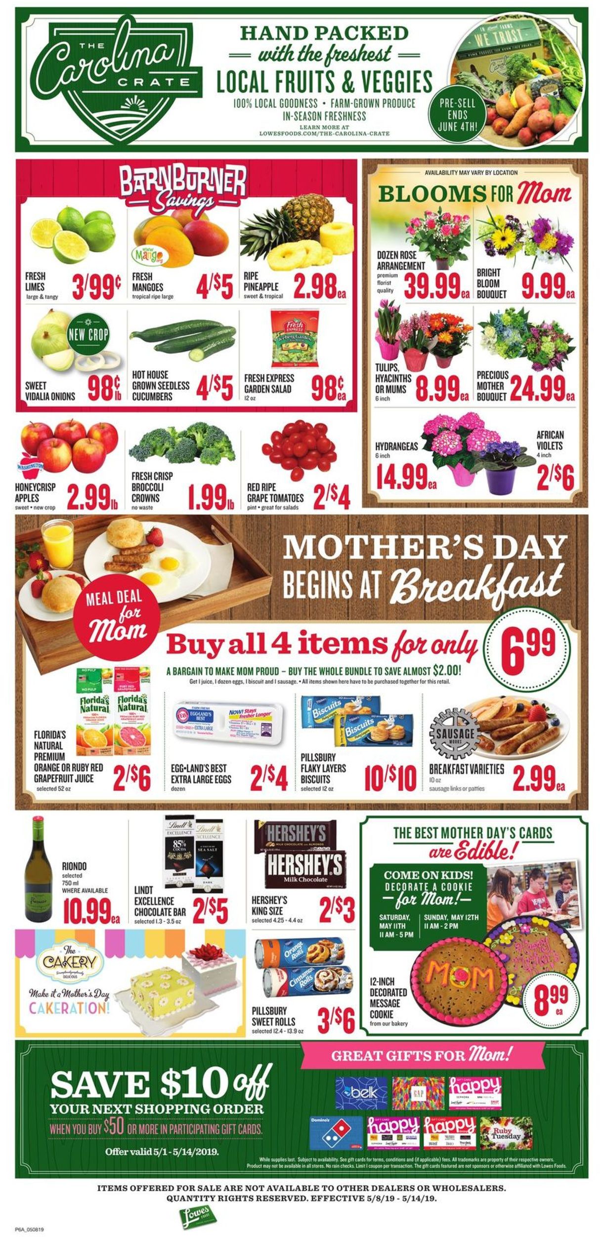 Lowes Foods Weekly Ad Circular - valid 05/08-05/14/2019 (Page 9)
