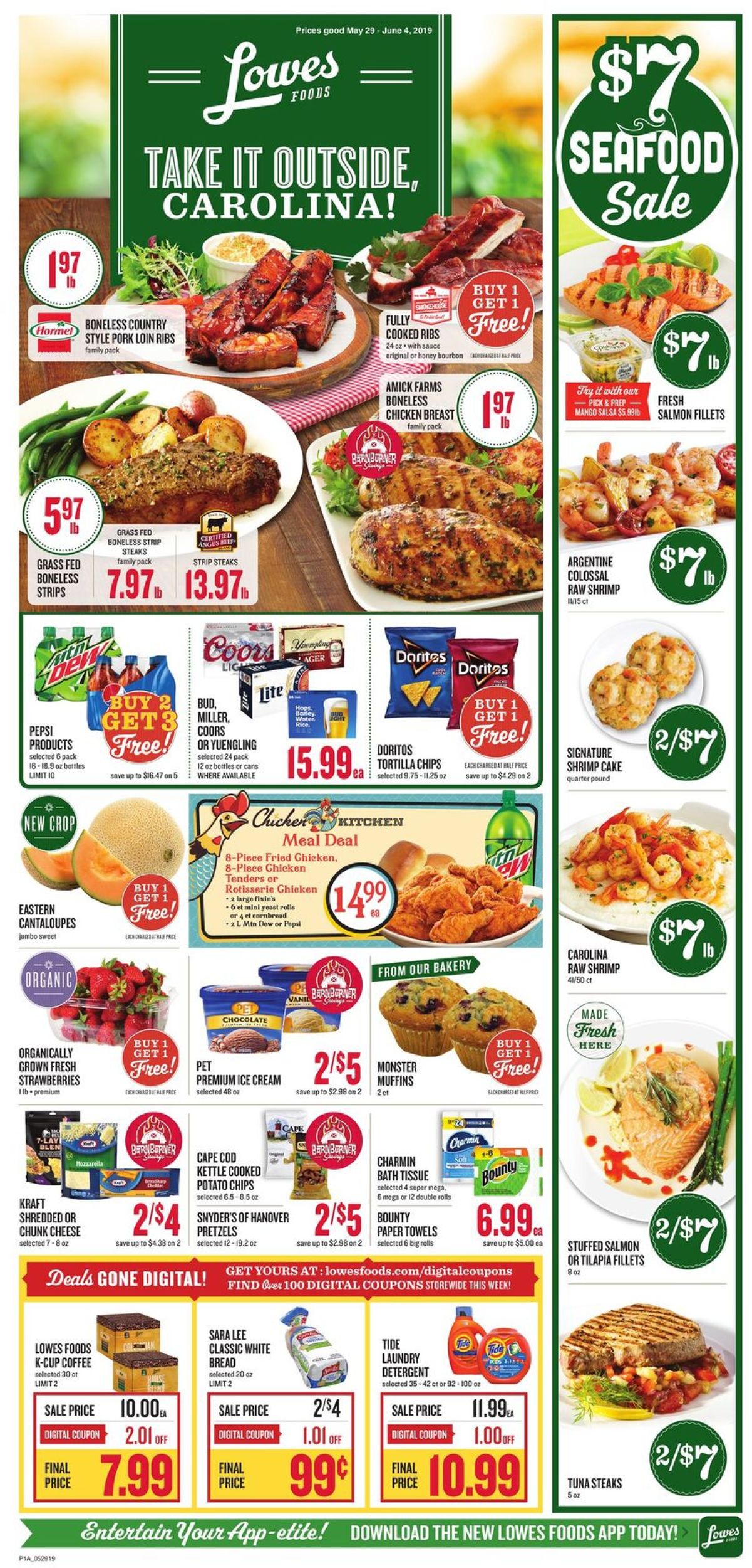 Lowes Foods Weekly Ad Circular - valid 05/29-06/04/2019