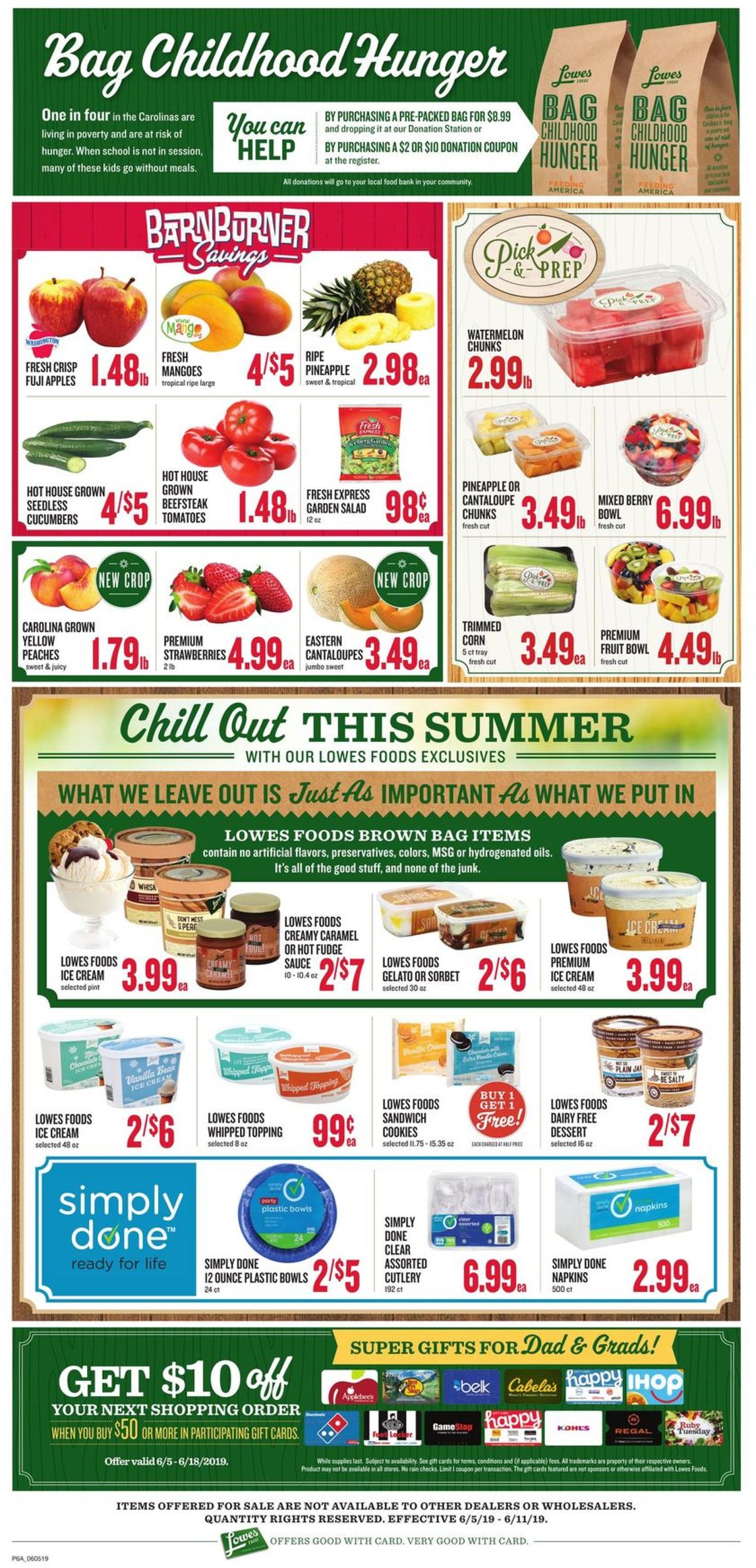 Lowes Foods Weekly Ad Circular - valid 06/05-06/11/2019 (Page 9)