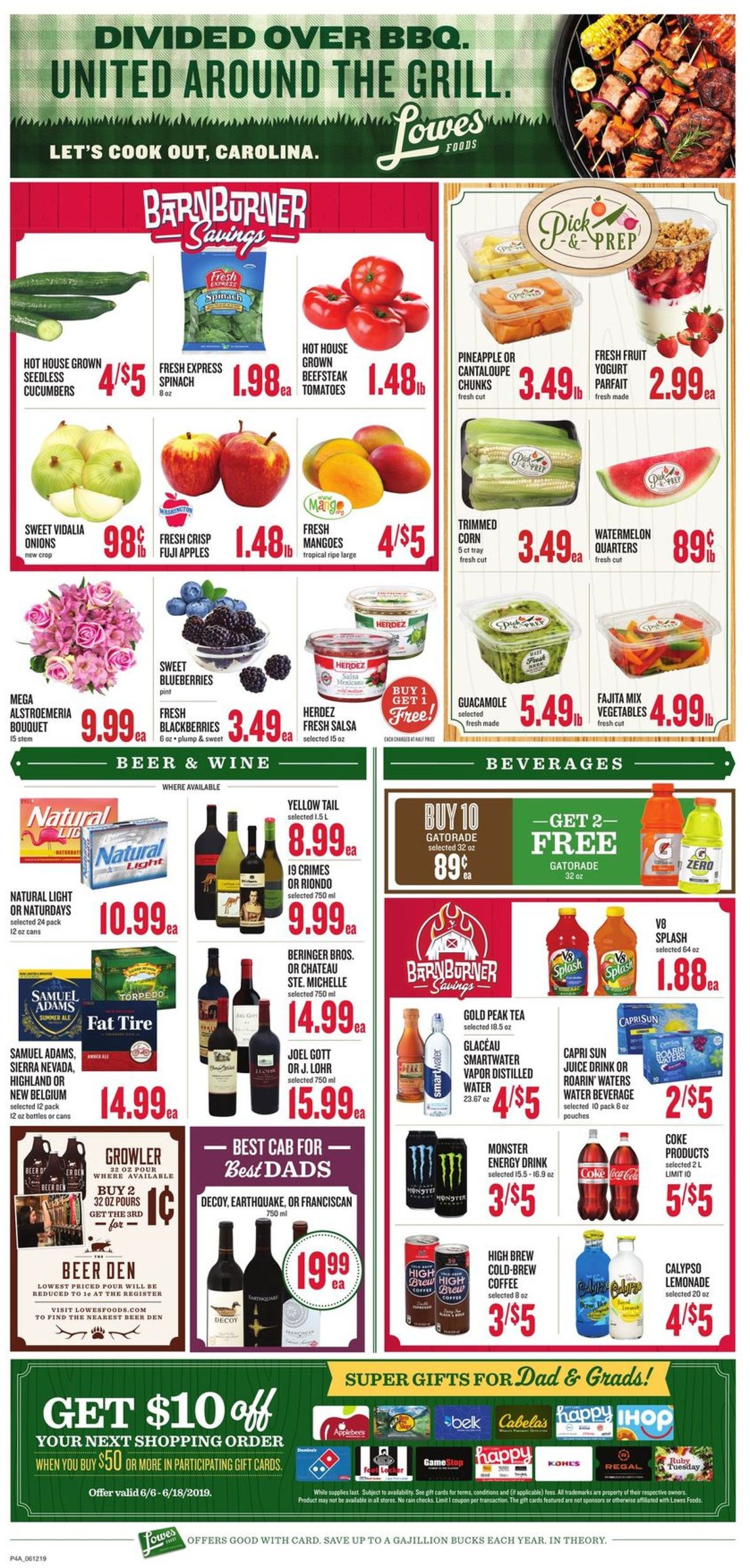Lowes Foods Weekly Ad Circular - valid 06/12-06/18/2019 (Page 7)