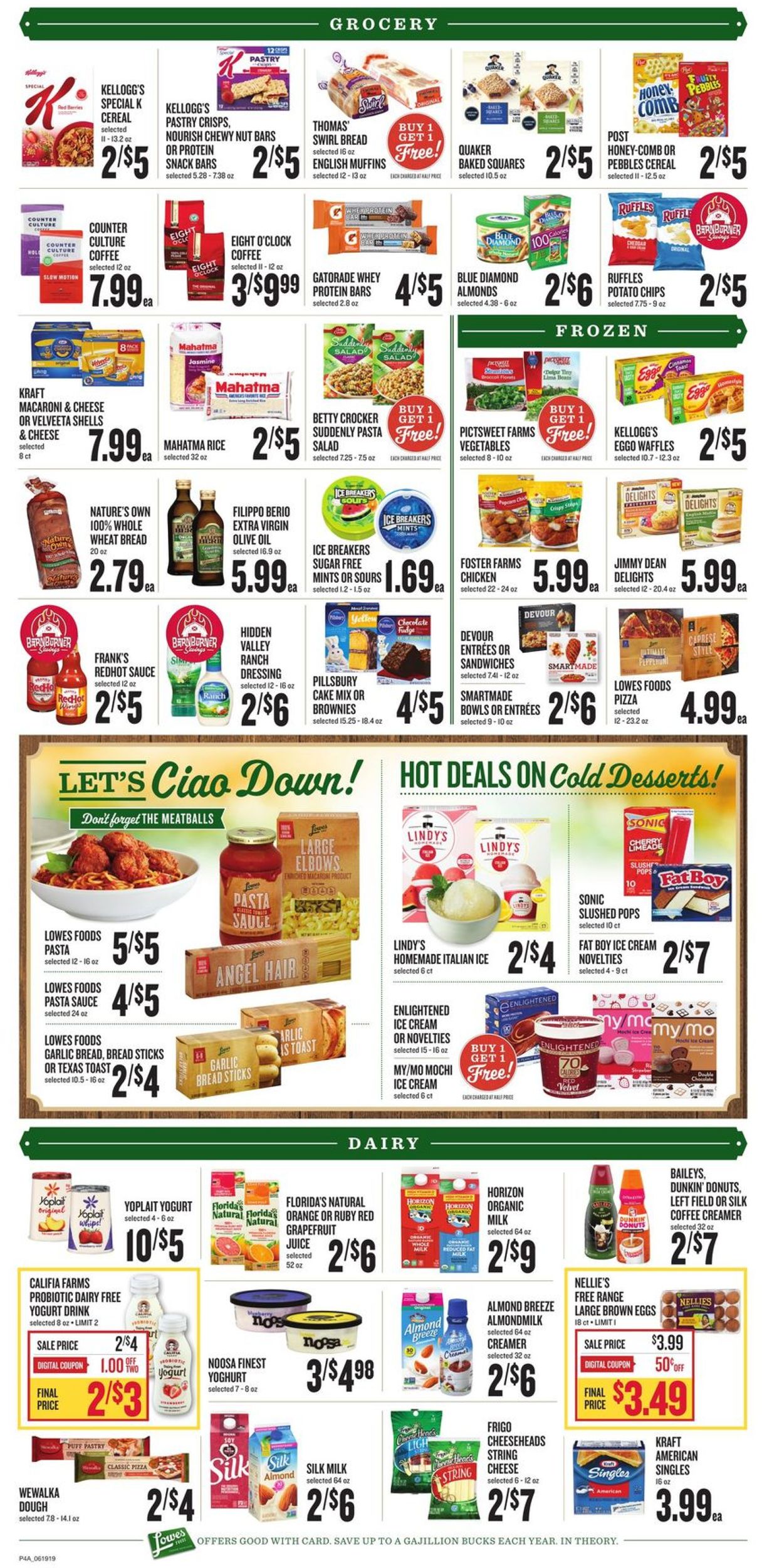 Lowes Foods Weekly Ad Circular - valid 06/19-06/25/2019 (Page 7)