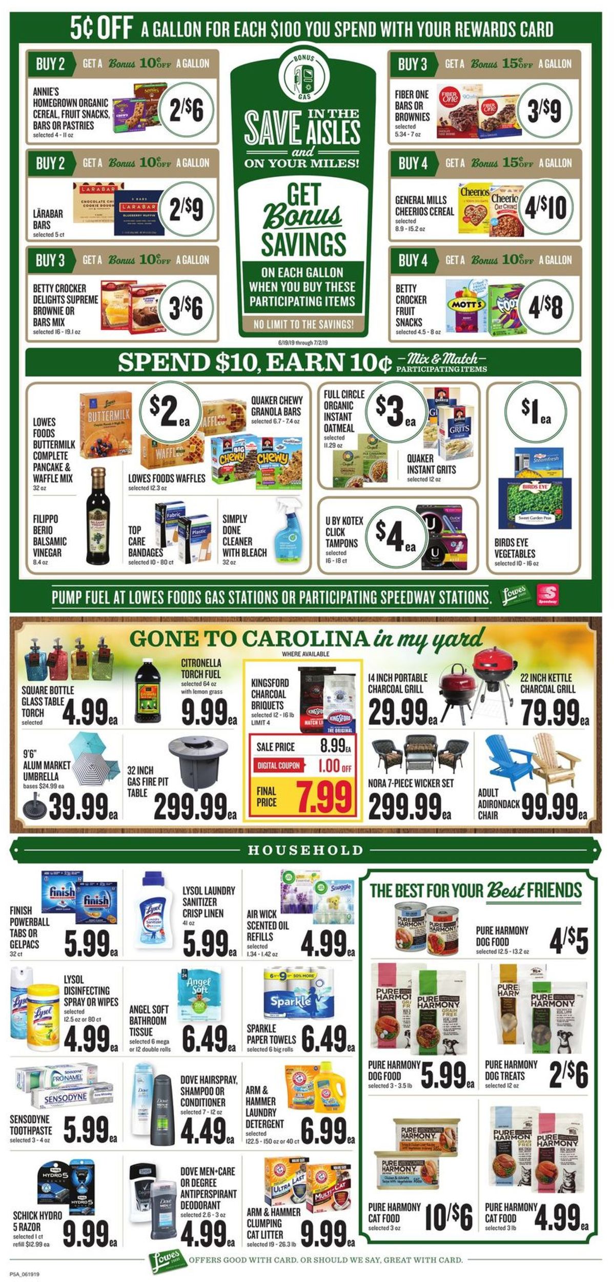 Lowes Foods Weekly Ad Circular - valid 06/19-06/25/2019 (Page 8)