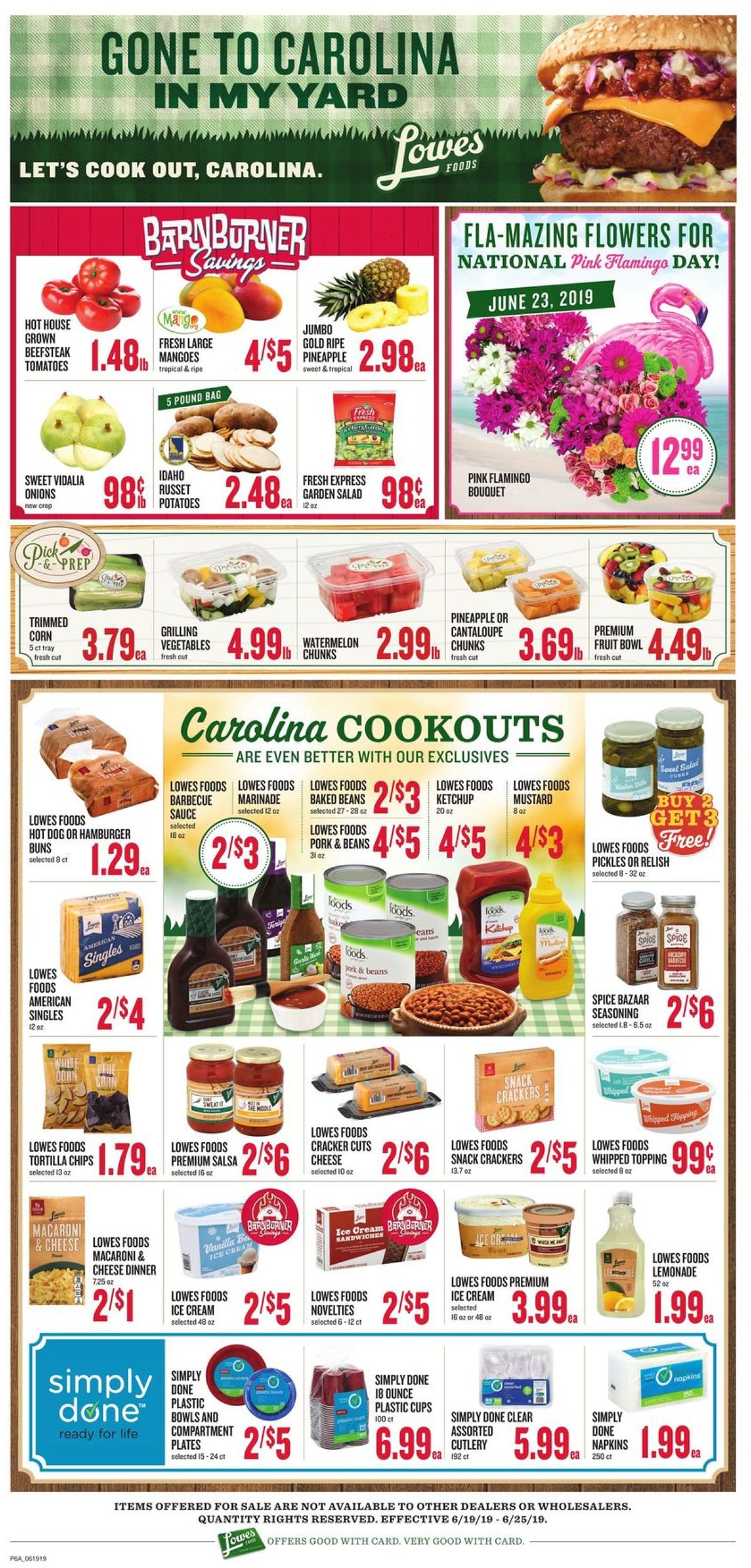 Lowes Foods Weekly Ad Circular - valid 06/19-06/25/2019 (Page 9)