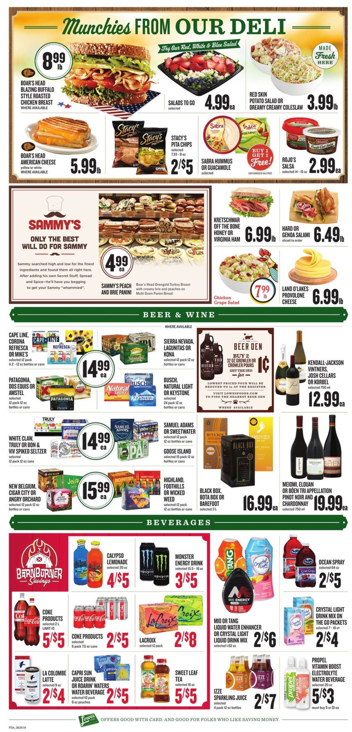 Lowes Foods Weekly Ad Circular - valid 06/26-07/02/2019 (Page 4)