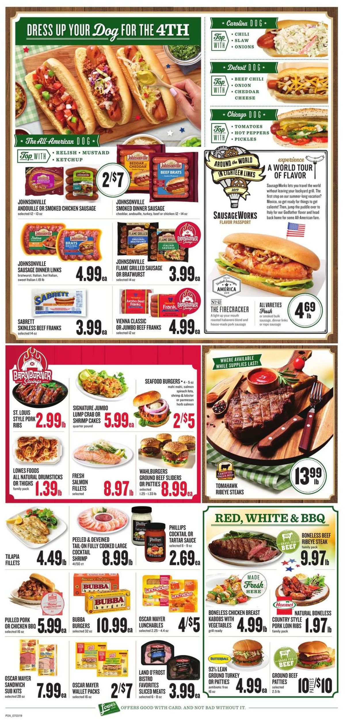 Lowes Foods Weekly Ad Circular - valid 07/03-07/09/2019 (Page 3)
