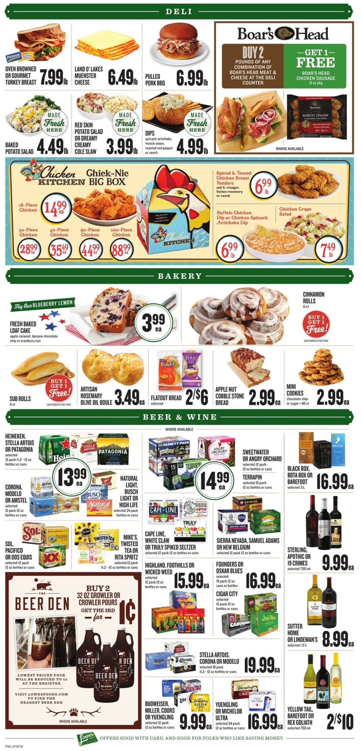 Lowes Foods Weekly Ad Circular - valid 07/03-07/09/2019 (Page 5)