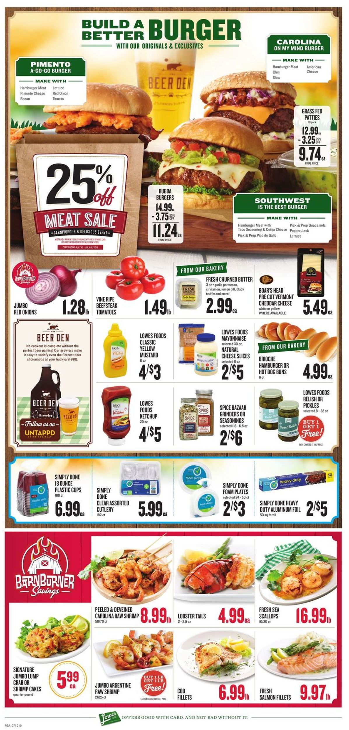 Lowes Foods Weekly Ad Circular - valid 07/10-07/16/2019 (Page 3)
