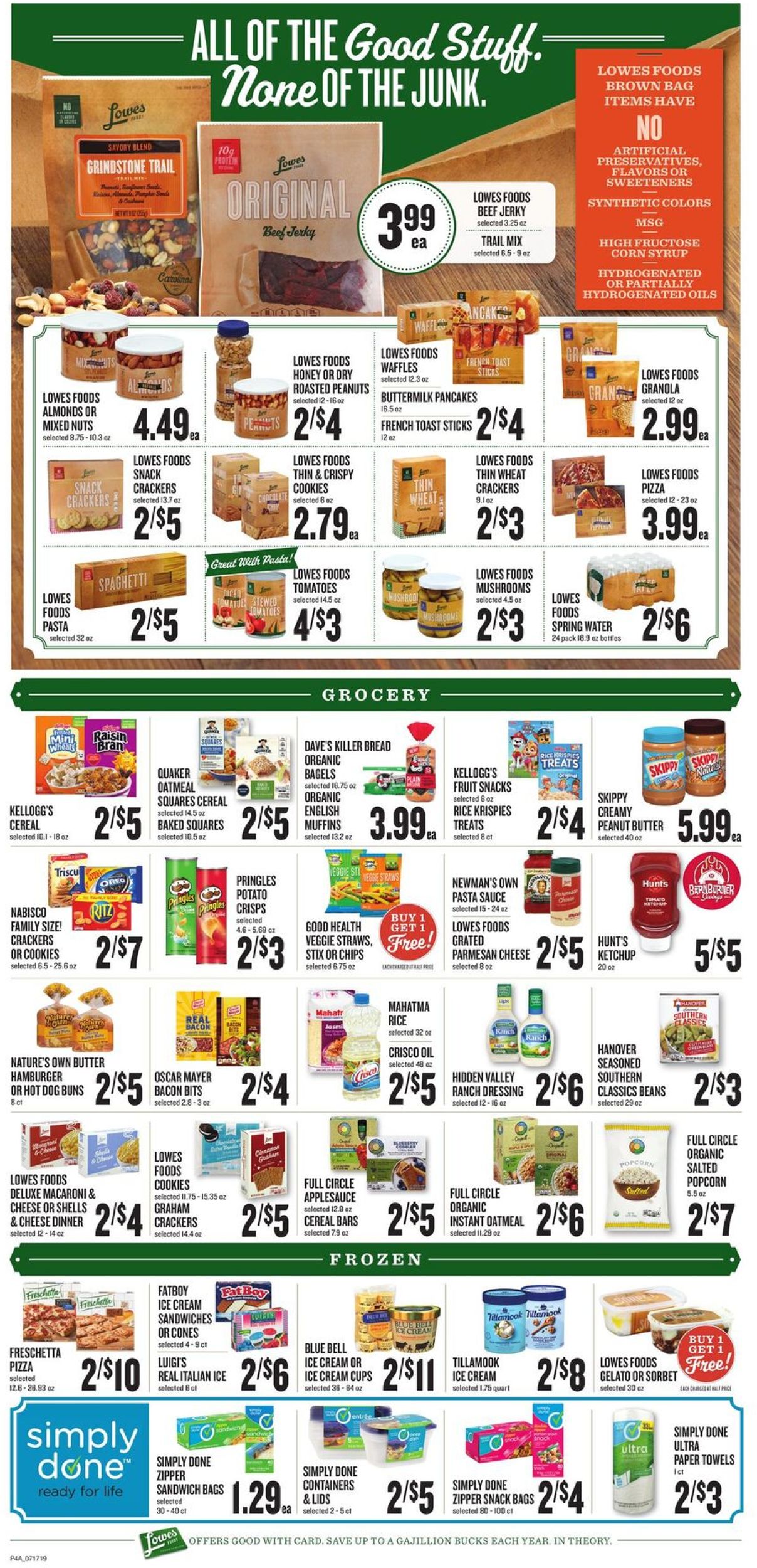 Lowes Foods Weekly Ad Circular - valid 07/19-07/23/2019 (Page 7)