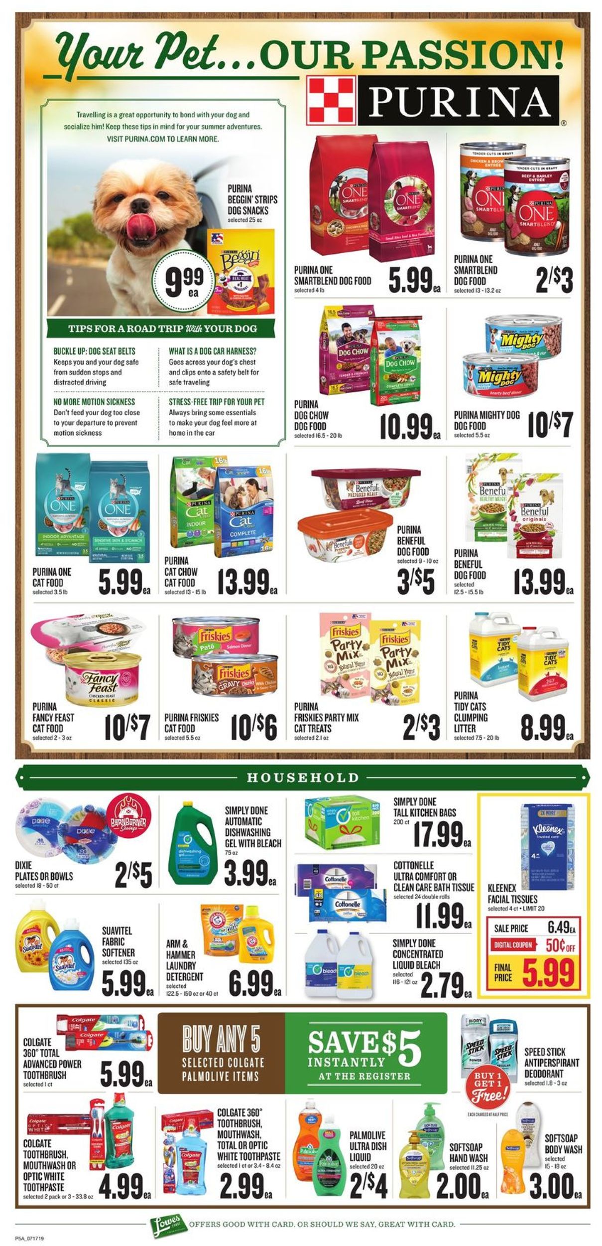 Lowes Foods Weekly Ad Circular - valid 07/19-07/23/2019 (Page 9)
