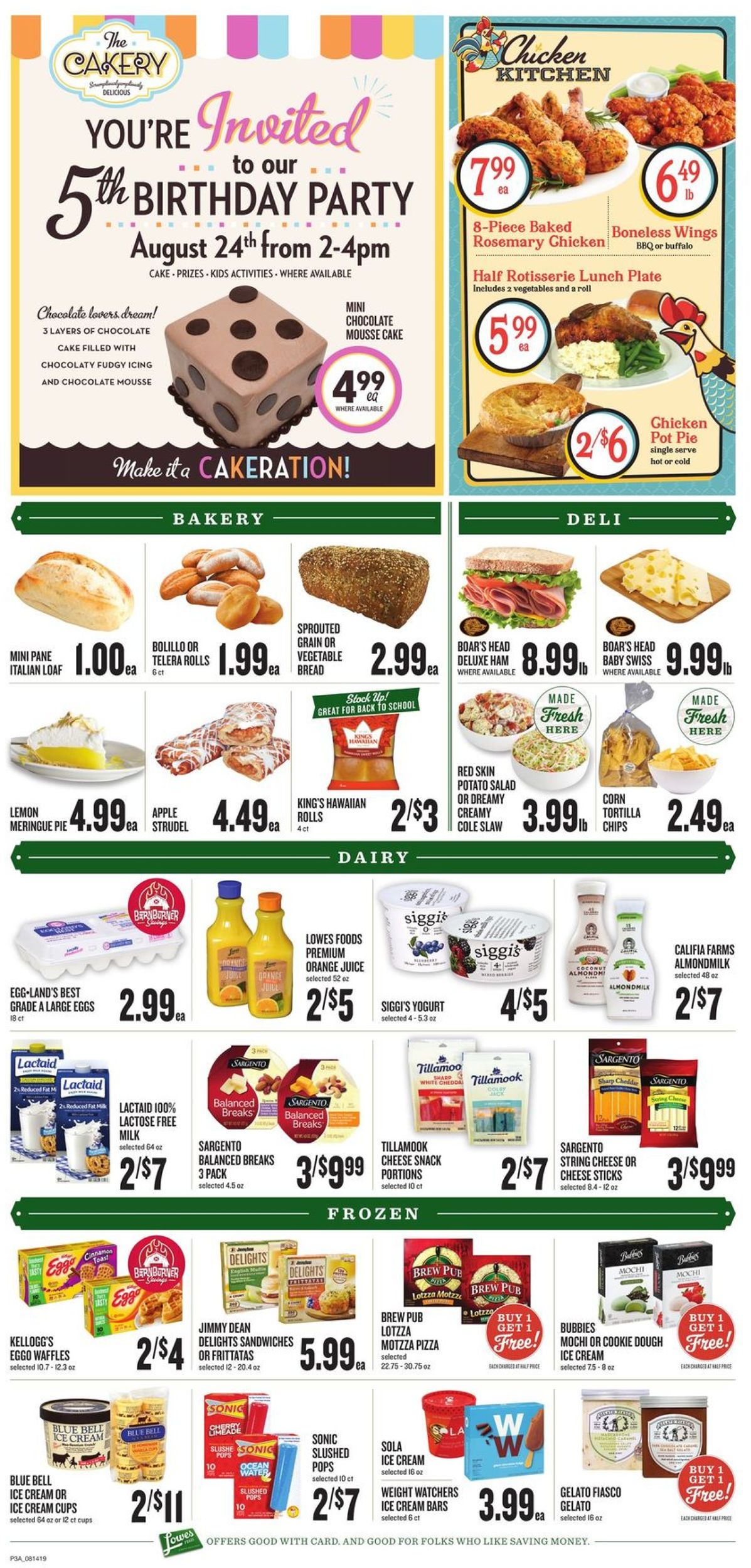 Lowes Foods Weekly Ad Circular - valid 08/14-08/20/2019 (Page 5)