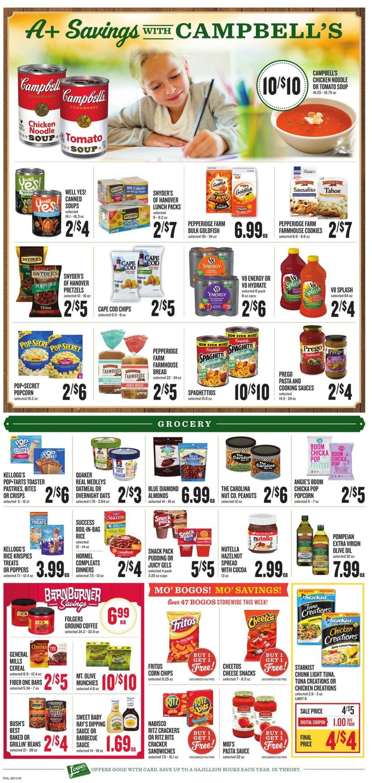 Lowes Foods Weekly Ad Circular - valid 08/14-08/20/2019 (Page 7)