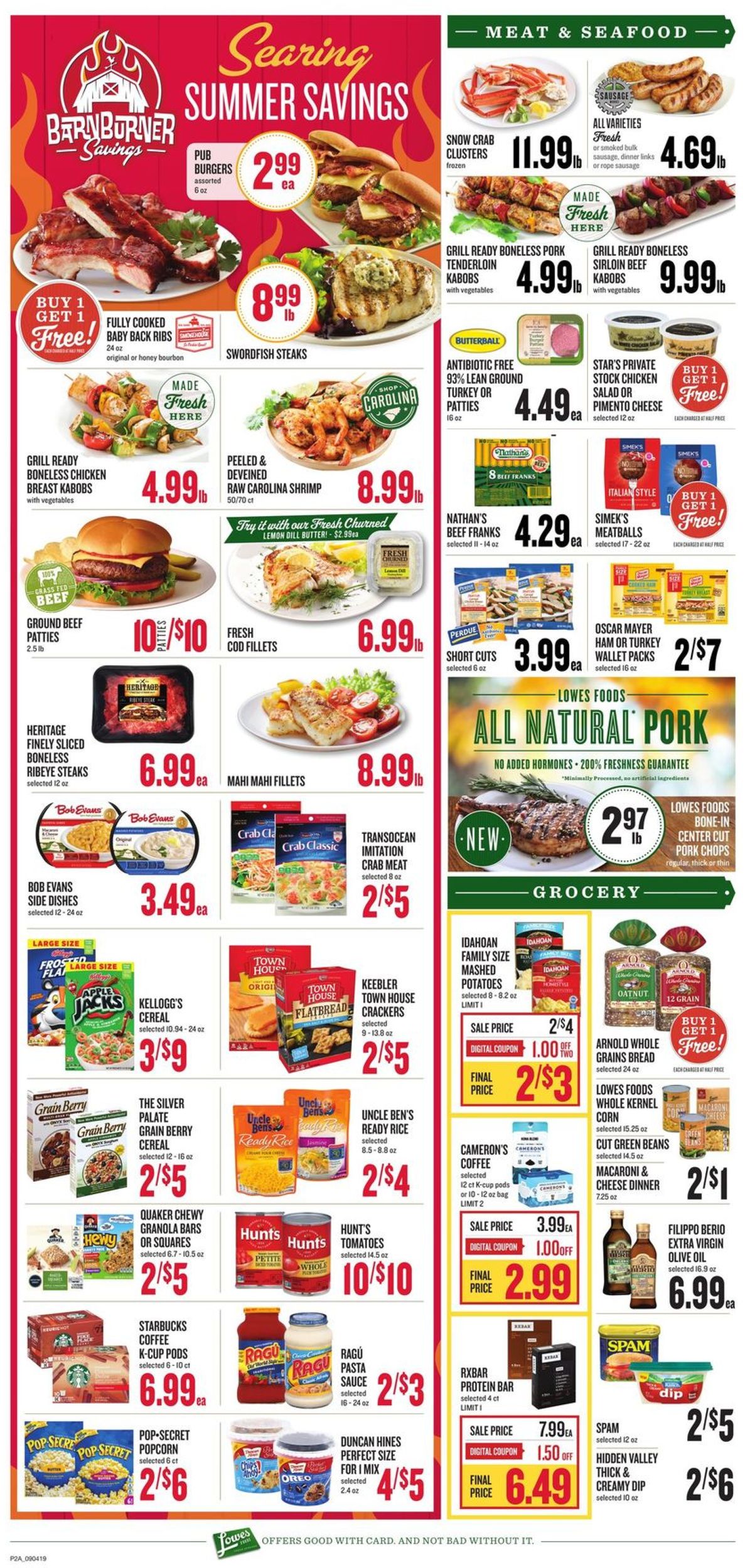 Lowes Foods Weekly Ad Circular - valid 09/04-09/10/2019 (Page 4)