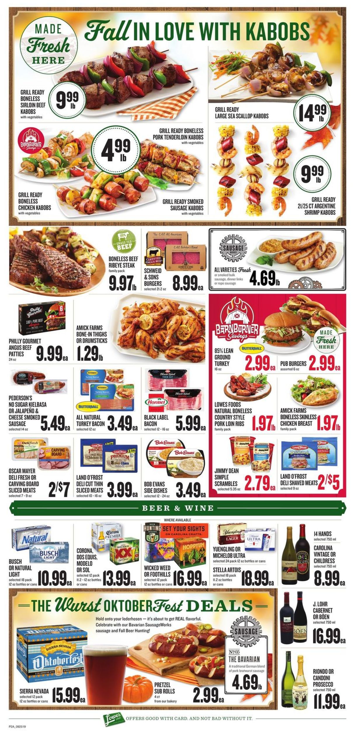 Lowes Foods Weekly Ad Circular - valid 09/25-10/01/2019 (Page 3)