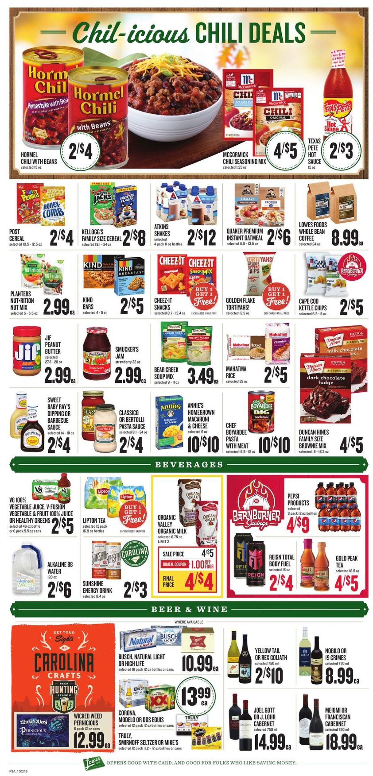 Lowes Foods Weekly Ad Circular - valid 10/02-10/08/2019 (Page 6)